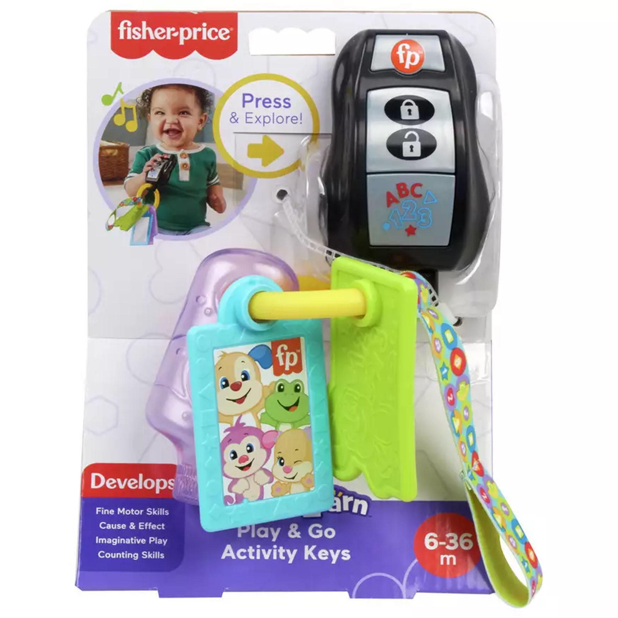 Fisher-Price Play & Go Activity Key Interactive Learning Toy thumbnail 2