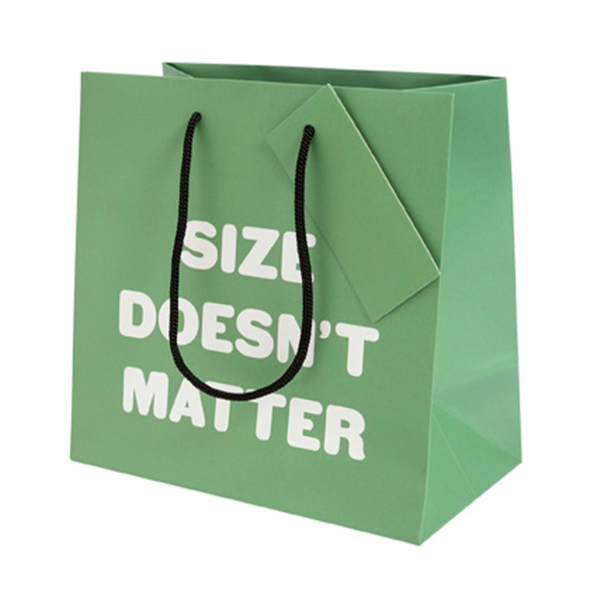 Sainsbury's Ohh Deer Size Doesn't Matter Small Present Gift Bag Birthday Celebration