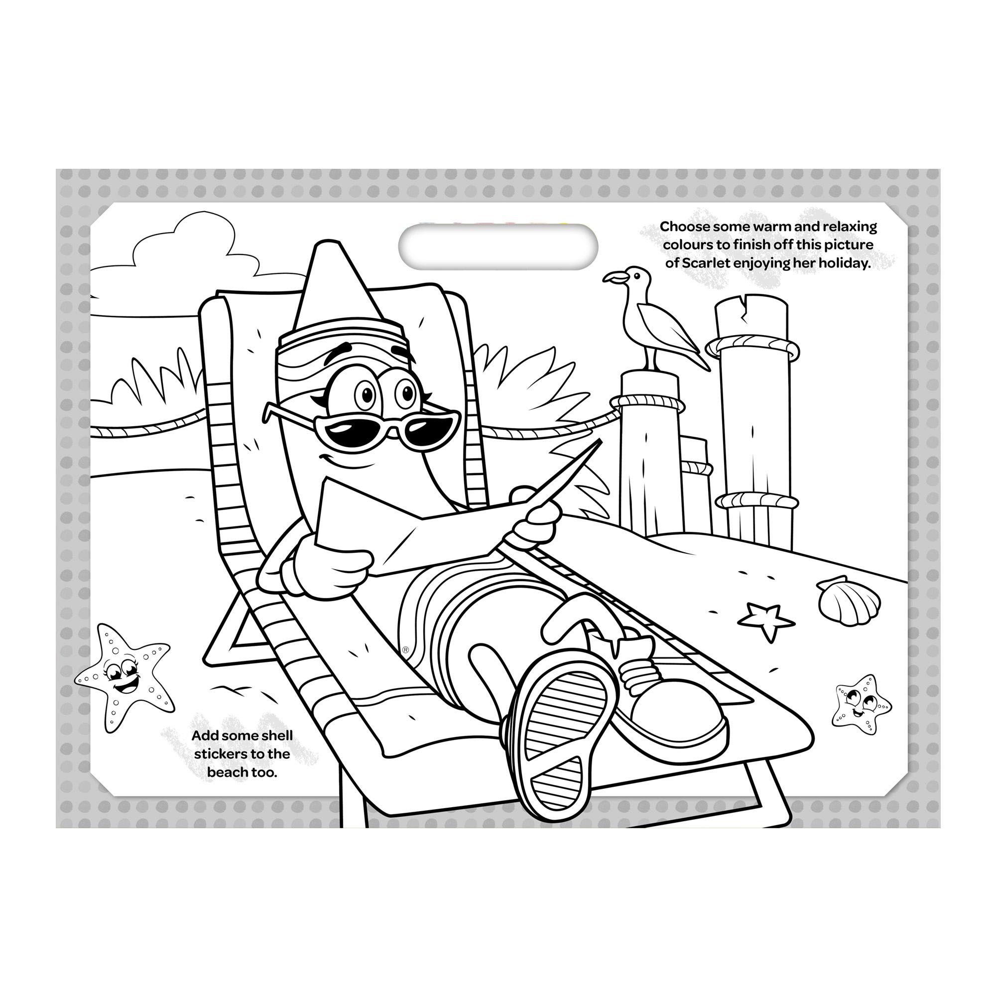 Crayola Jumbo Colouring & Activity Pad thumbnail 3