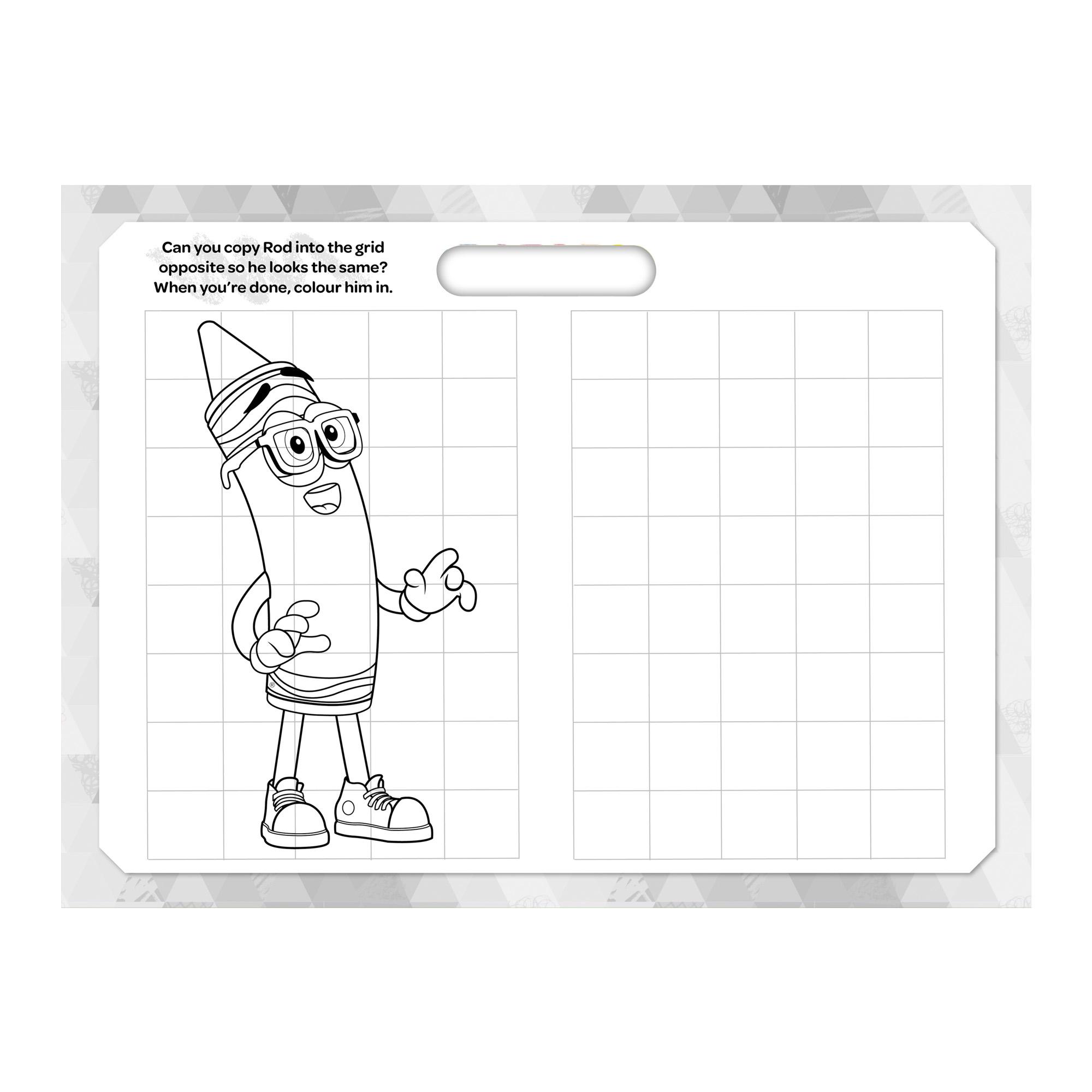 Crayola Jumbo Colouring & Activity Pad thumbnail 5