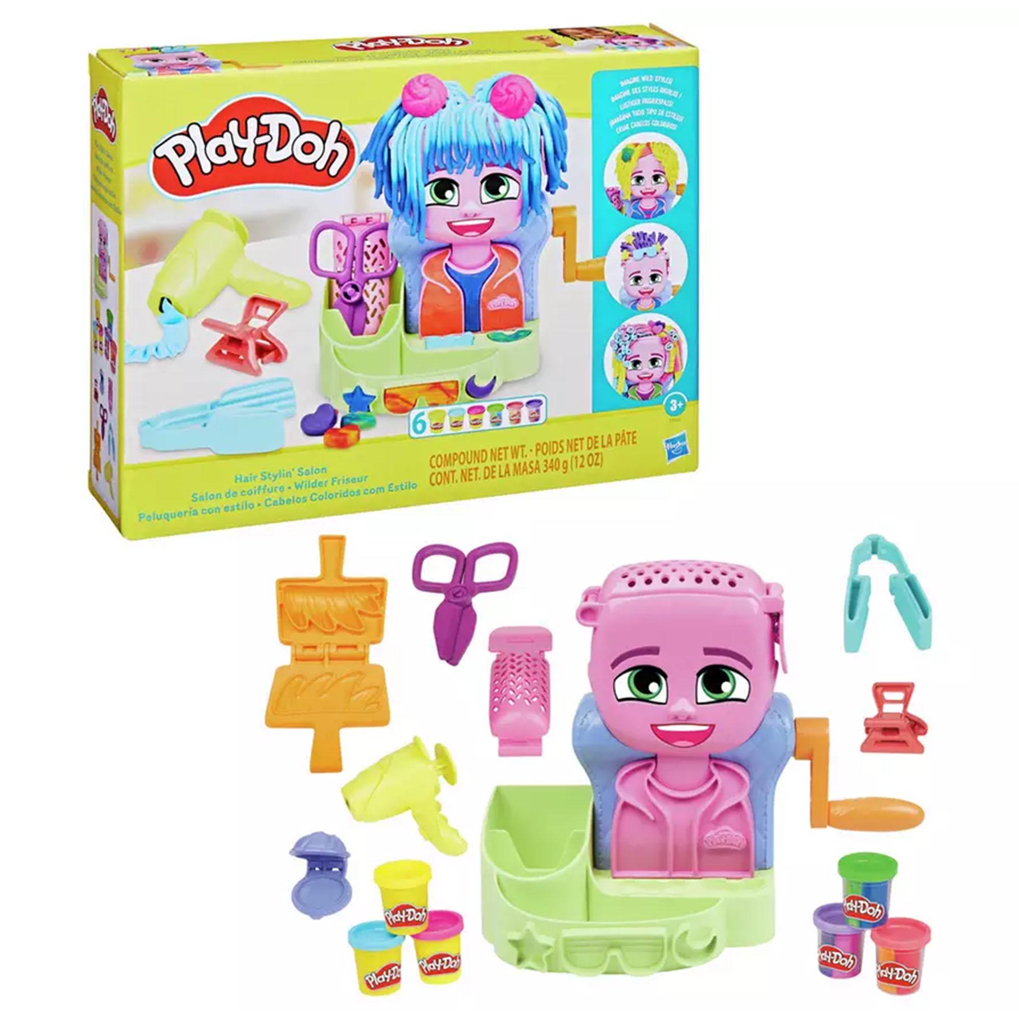 Play-Doh Hair Play Reimagined Playset thumbnail 2