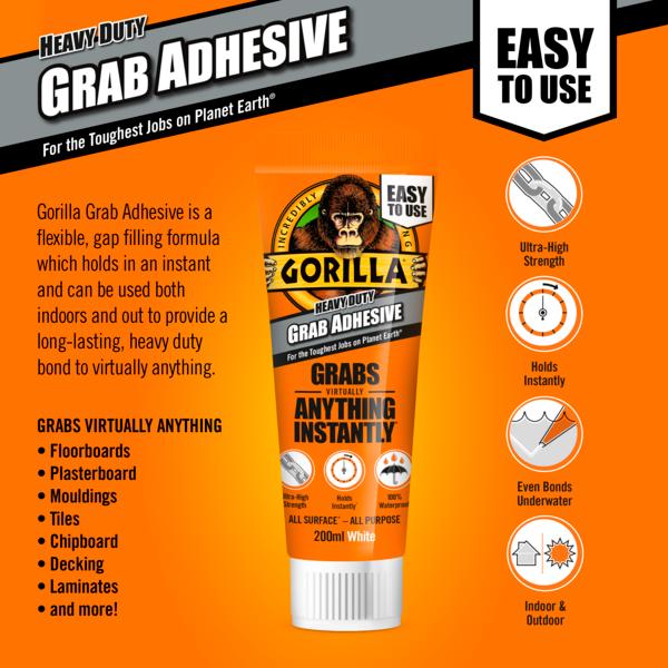 Gorilla Grab Adhesive - 200ml thumbnail 3