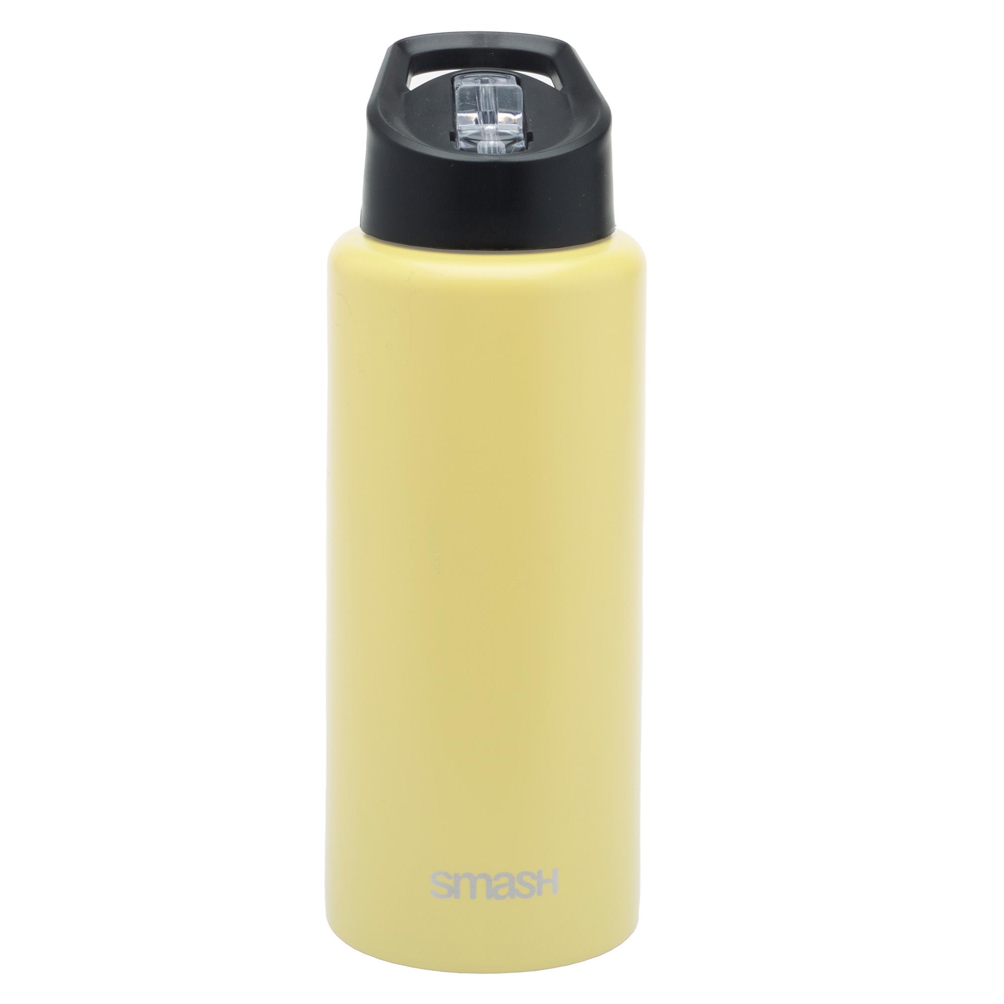 Smash Yellow Stainless Steel Bottle - 1L