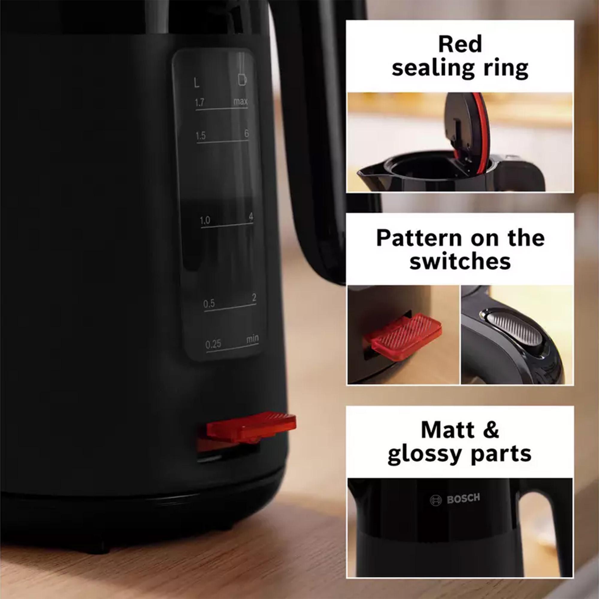 Bosch TWK2M163GB MyMoment Excite Black Kettle thumbnail 4