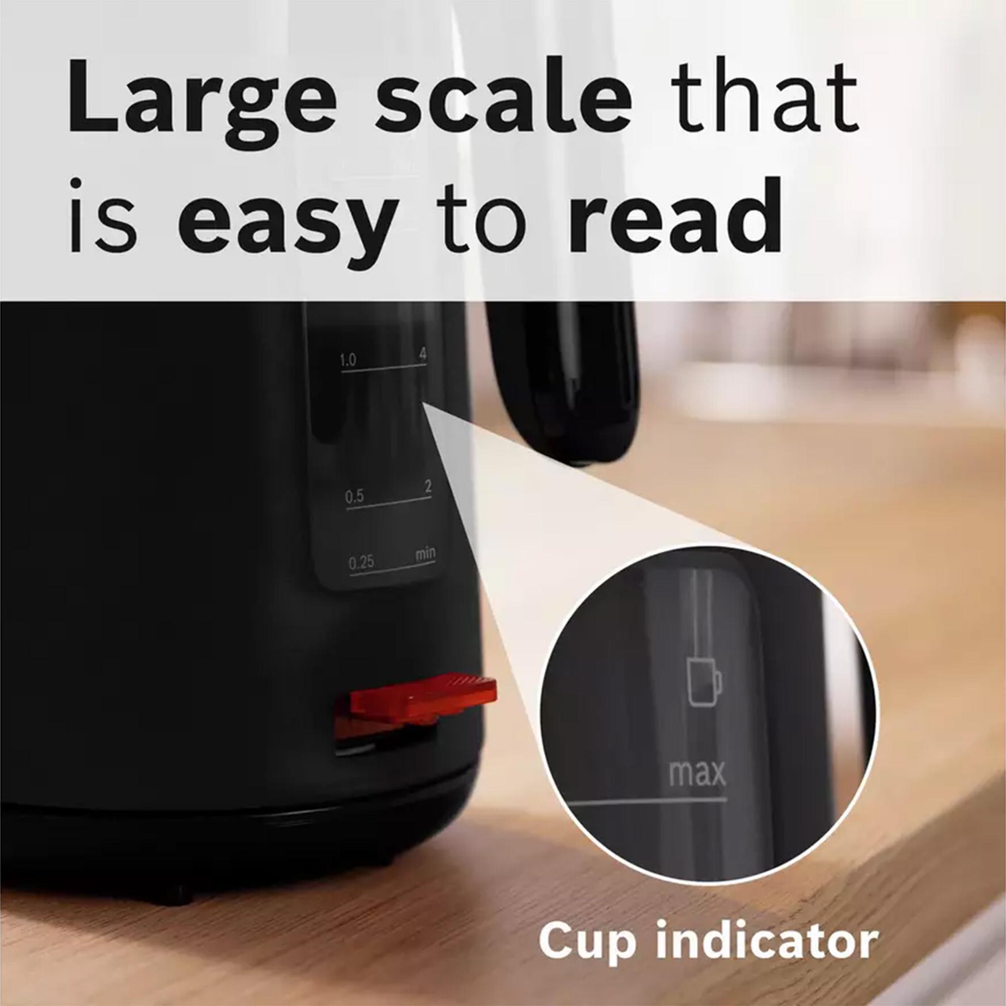 Bosch TWK2M163GB MyMoment Excite Black Kettle thumbnail 5
