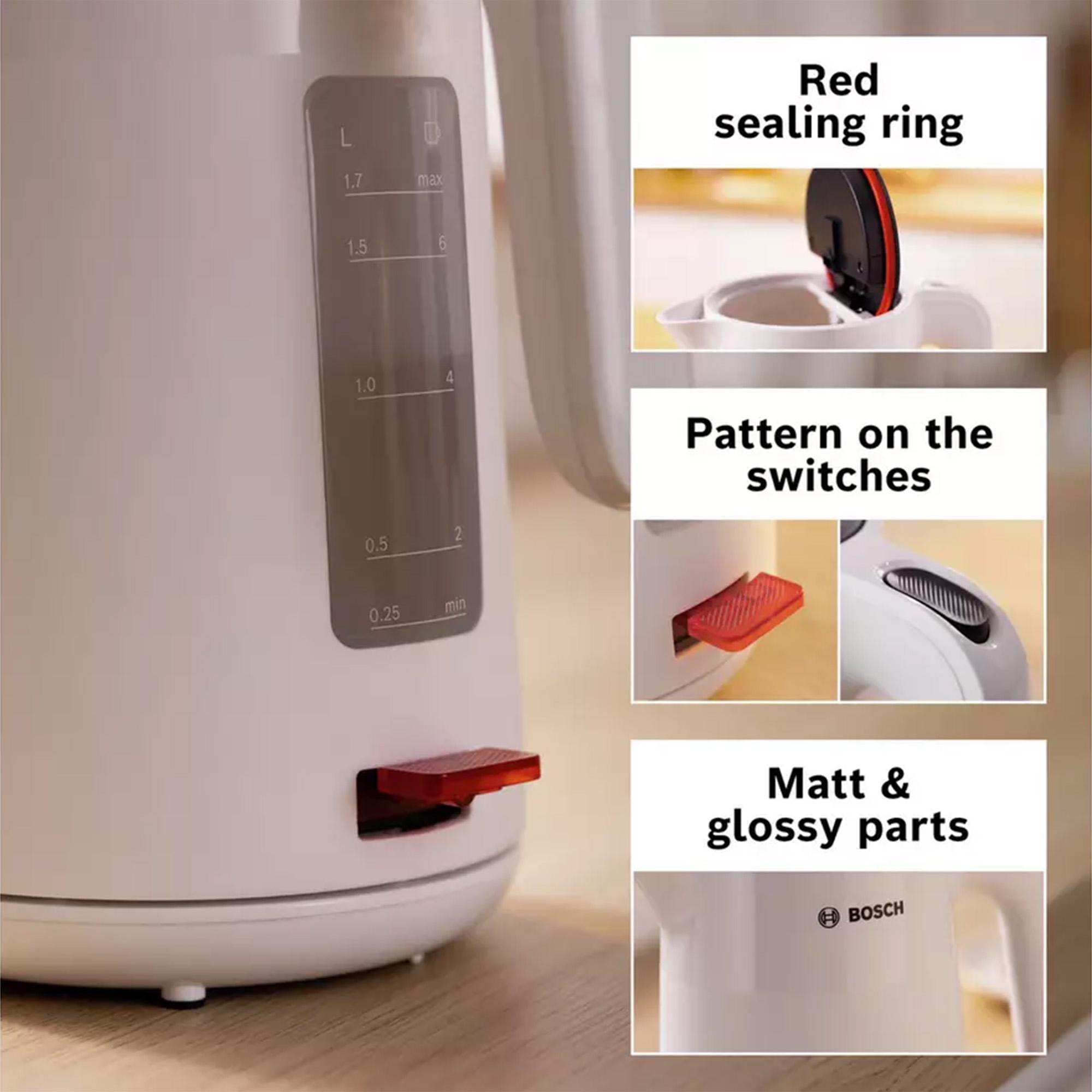 Bosch TWK2M161GB MyMoment Excite White Kettle thumbnail 4