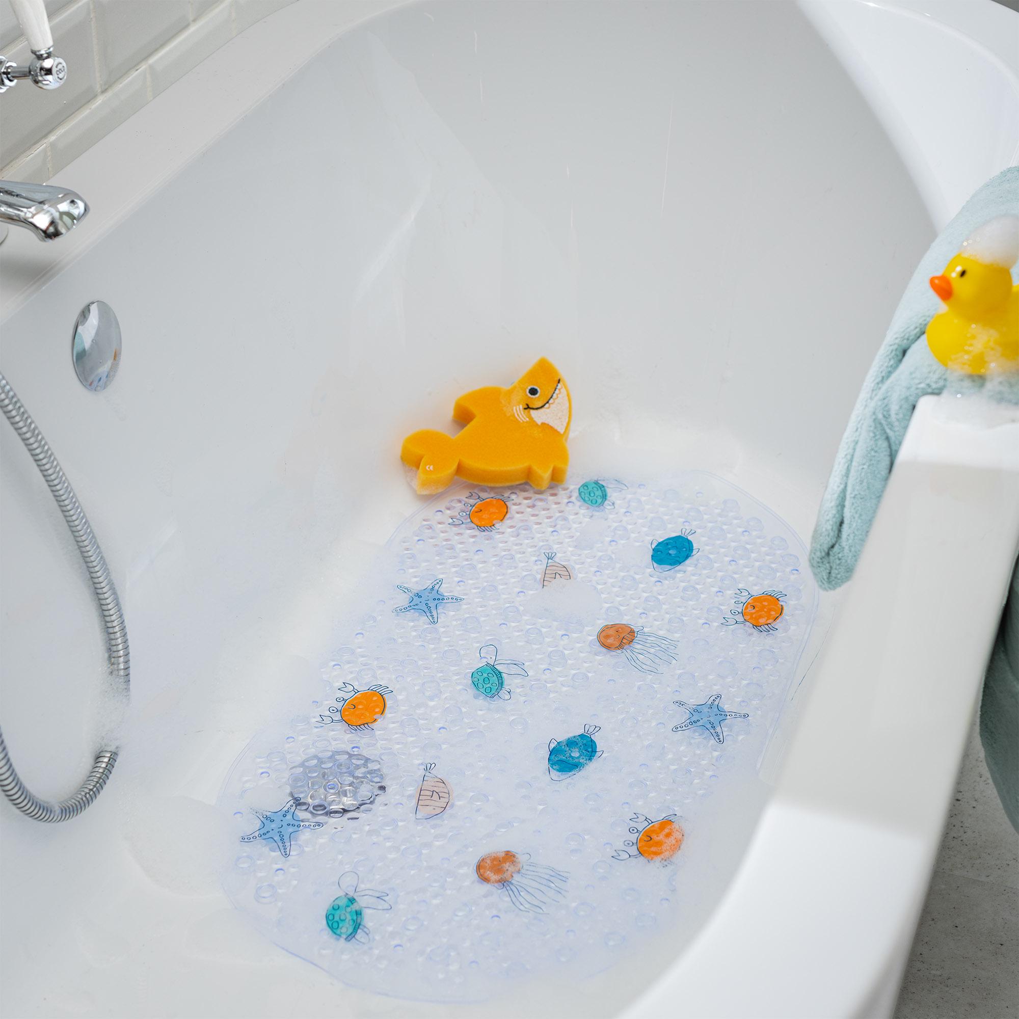 Sainsbury's Home Under the Sea Stripe Bath Mat thumbnail 2