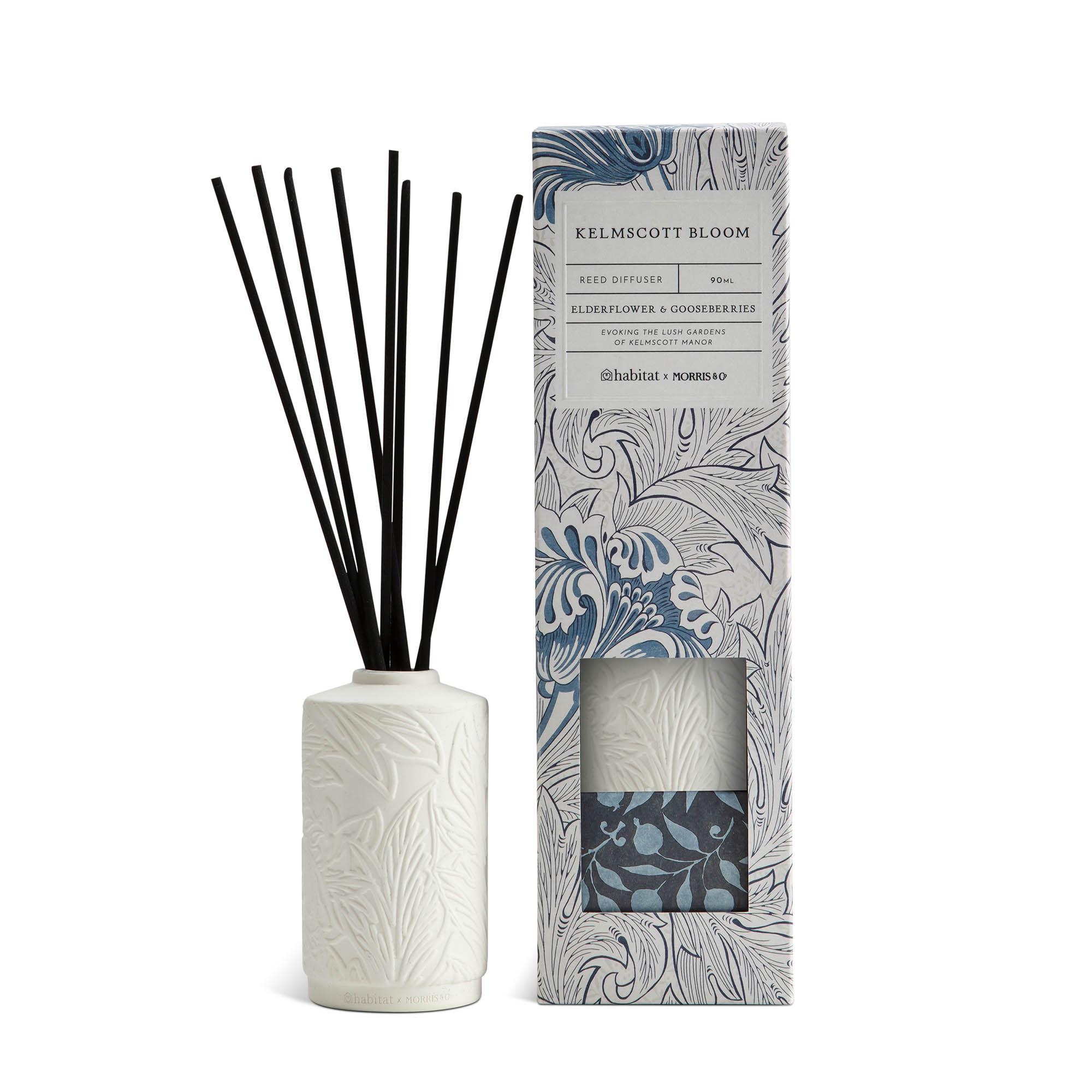 Habitat x Morris & Co. Willow & Cedarwood 90ml Diffuser