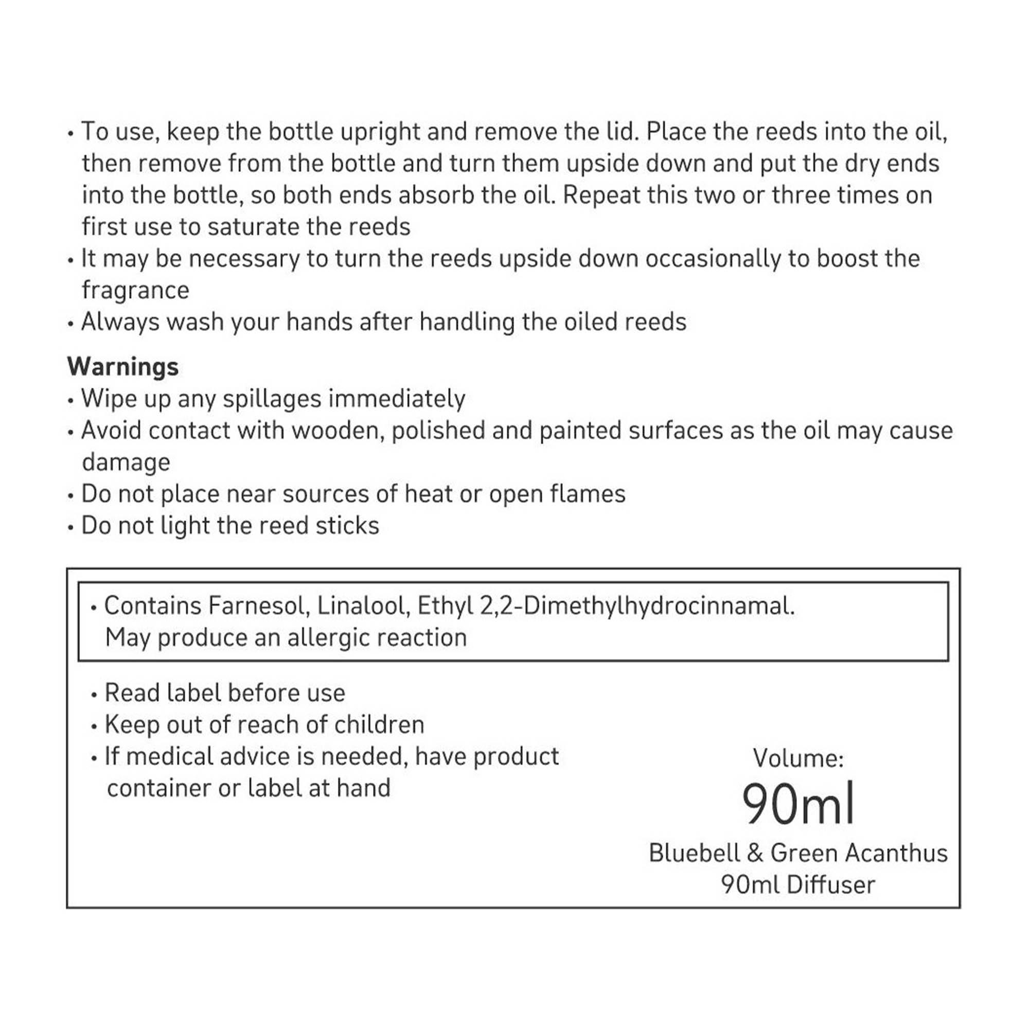 Habitat x Morris & Co. Bluebell & Acanthus 90ml Diffuser thumbnail 5