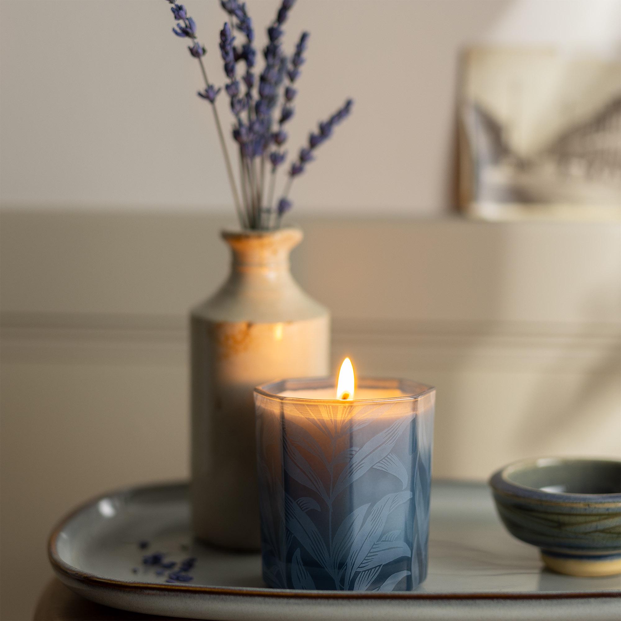 Habitat x Morris & Co. Bluebell & Acanthus Candle thumbnail 2
