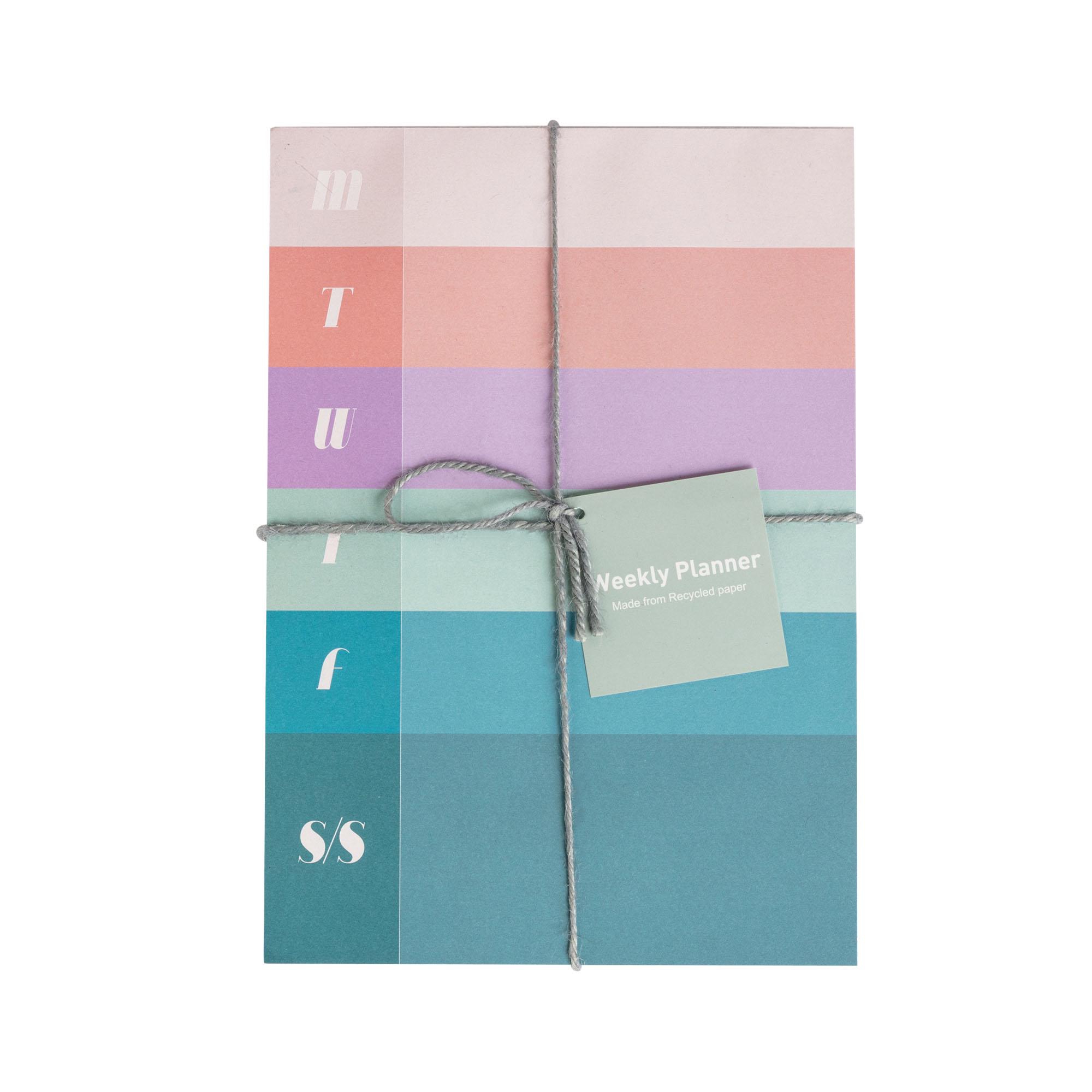 Sainsbury's Home Sound Waves Weekly Planner