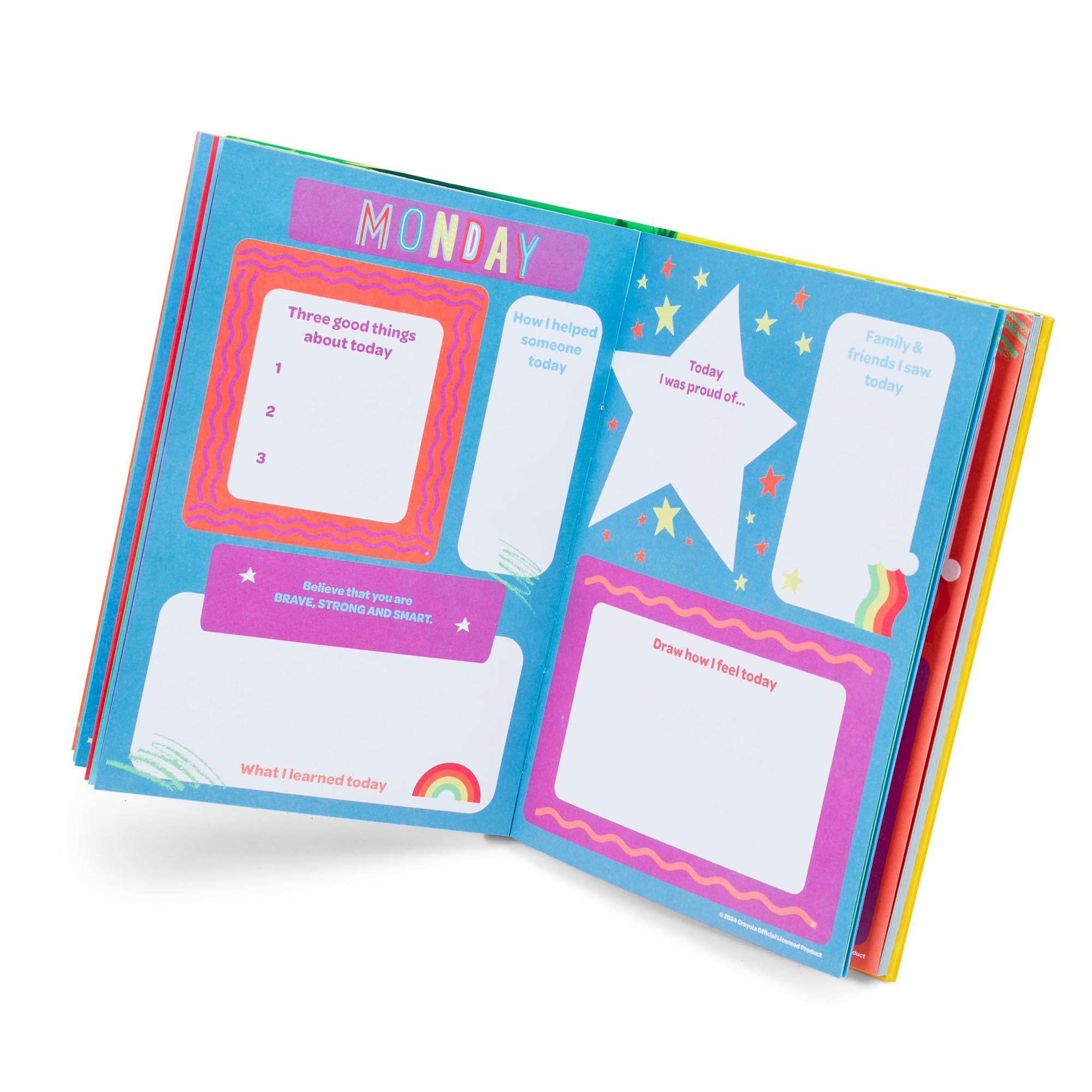Crayola Kids Wellbeing Journal thumbnail 3
