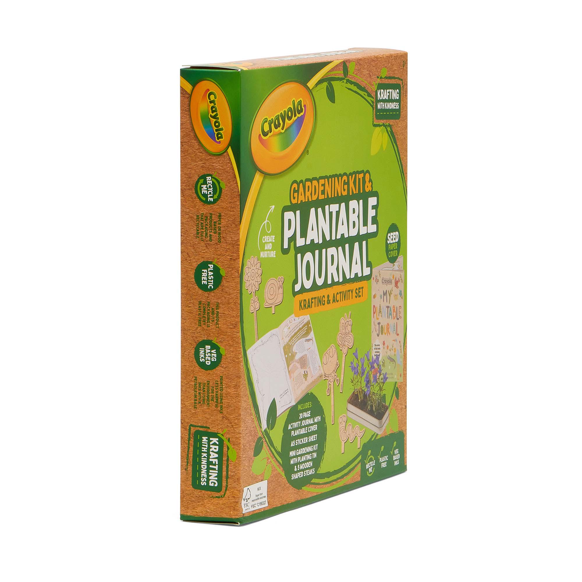 Crayola Plantable Journal & Mini Garden Kit thumbnail 2