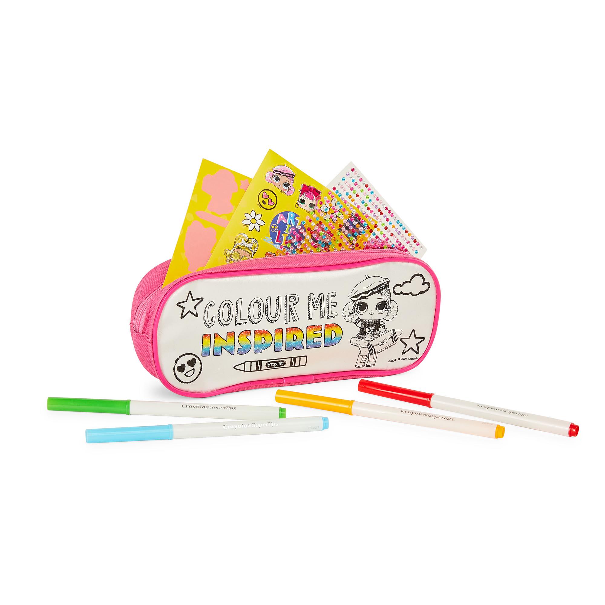 L.O.L. Surprise! Loves Crayola Surprise DIY Pencil Case Kit thumbnail 3
