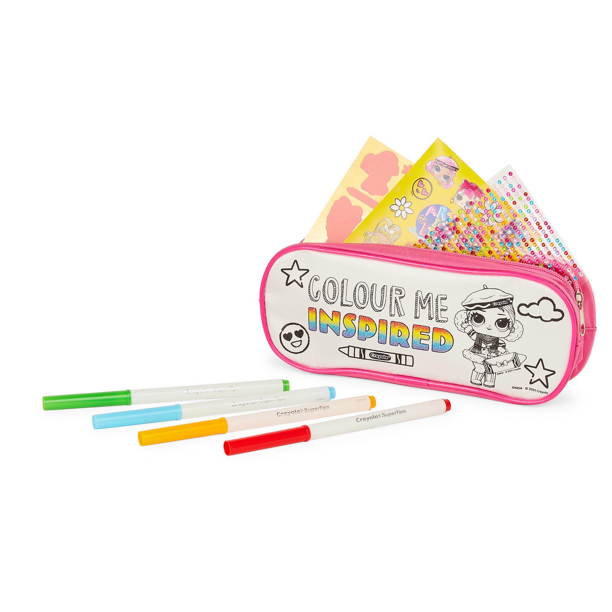 L.O.L. Surprise! Loves Crayola Surprise DIY Pencil Case Kit thumbnail 4