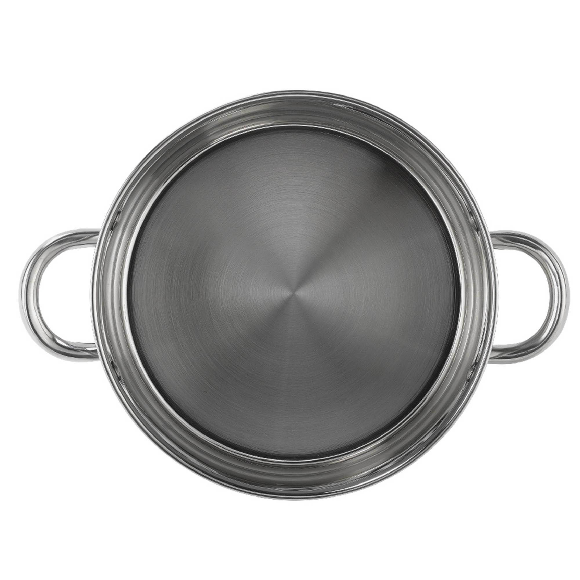 Sainsbury's Home 24cm Stainless Steel Stock Pot thumbnail 2