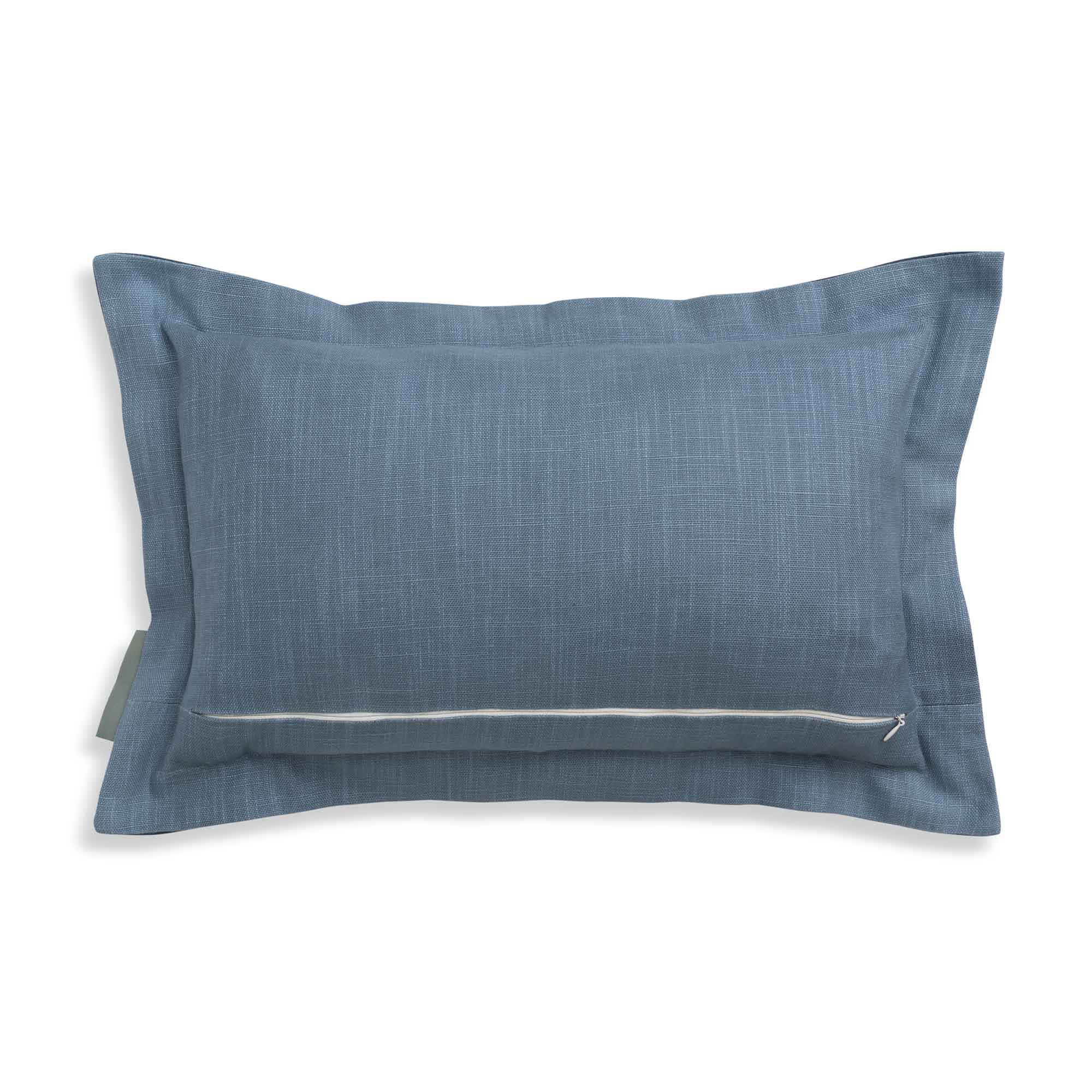 Habitat x Morris & Co. Sunflower Velvet Cushion - Navy thumbnail 4