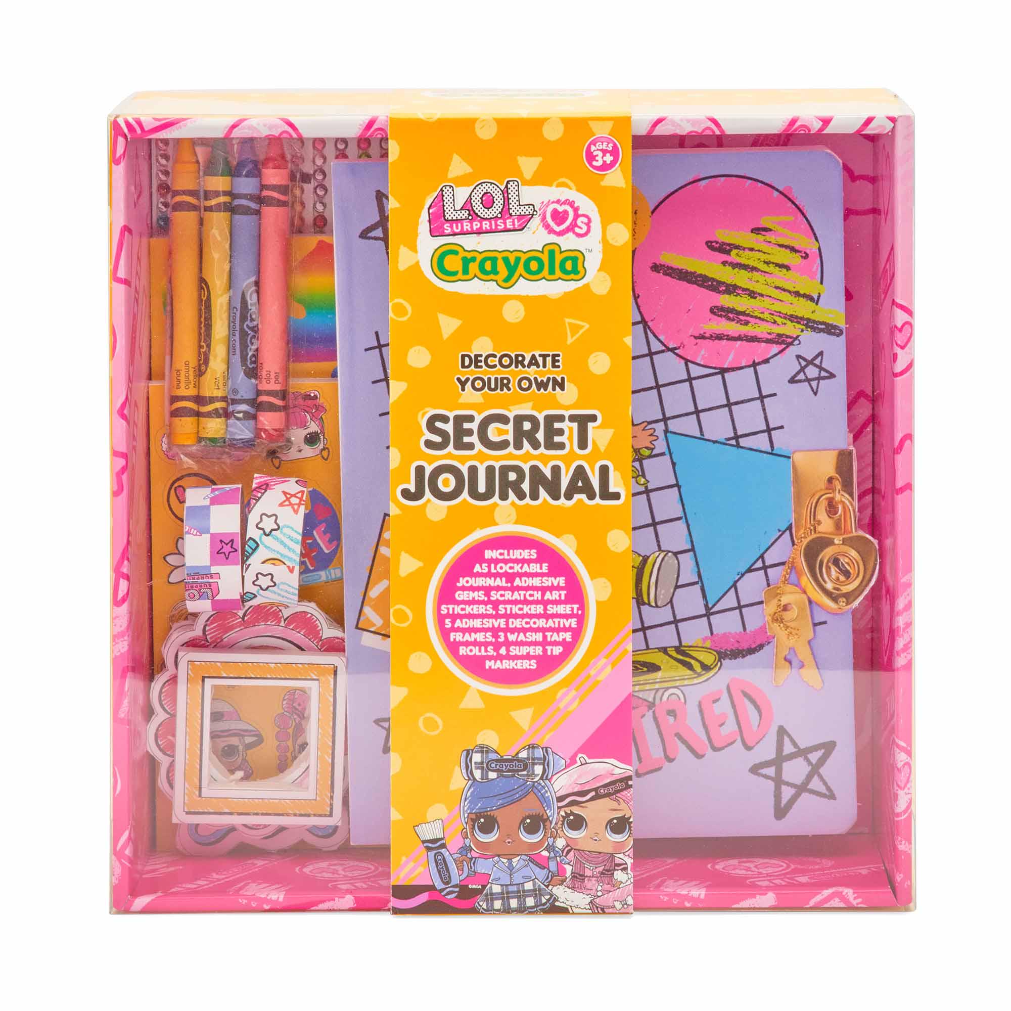 L.O.L. Surprise! Loves Crayola Surprise DIY Journal
