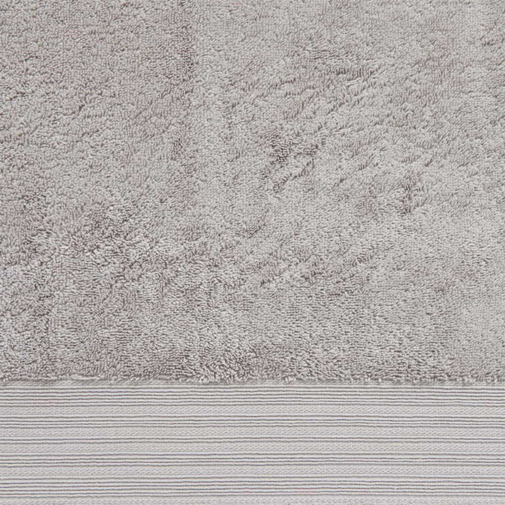 Habitat Egyptian 2 Pack Face Cloth - Silver thumbnail 4