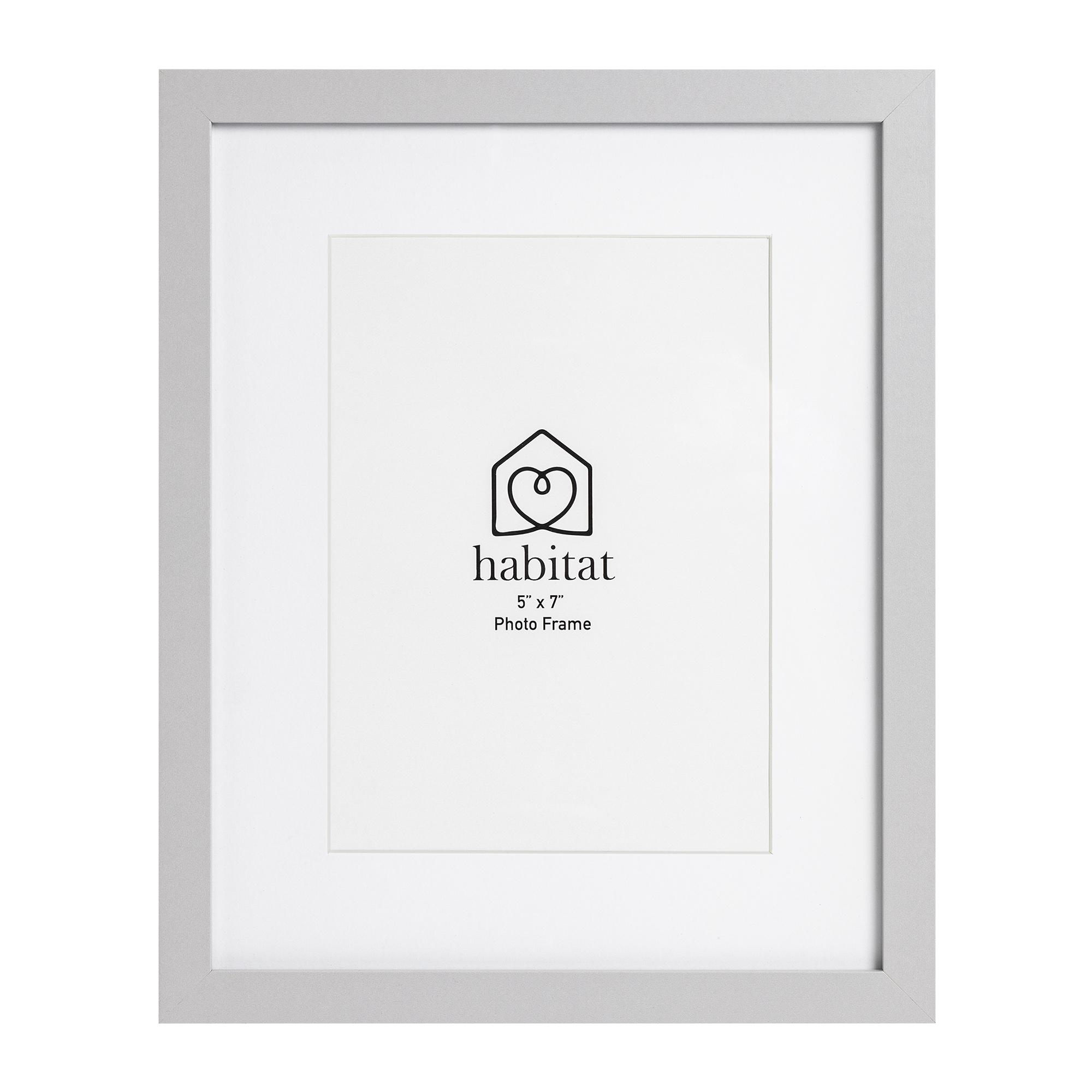 Habitat Grey Single Mount - 5x7"