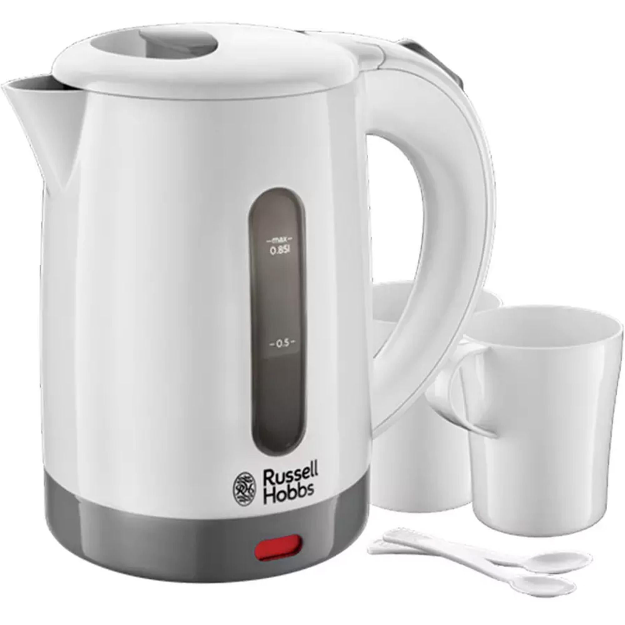 Russell Hobbs Travel Light White Small Kettle 23840 thumbnail 2
