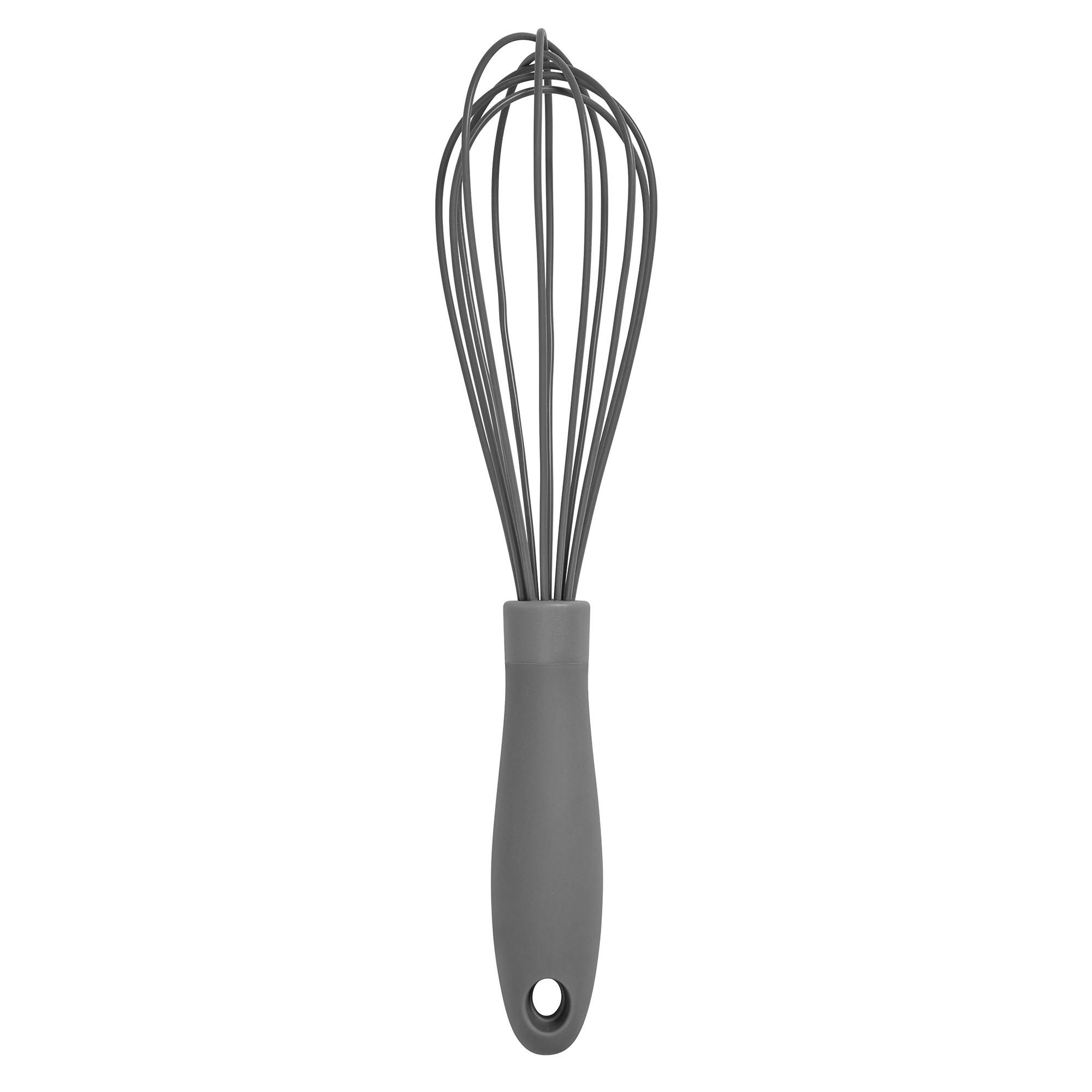Home Grey Silicone Whisk