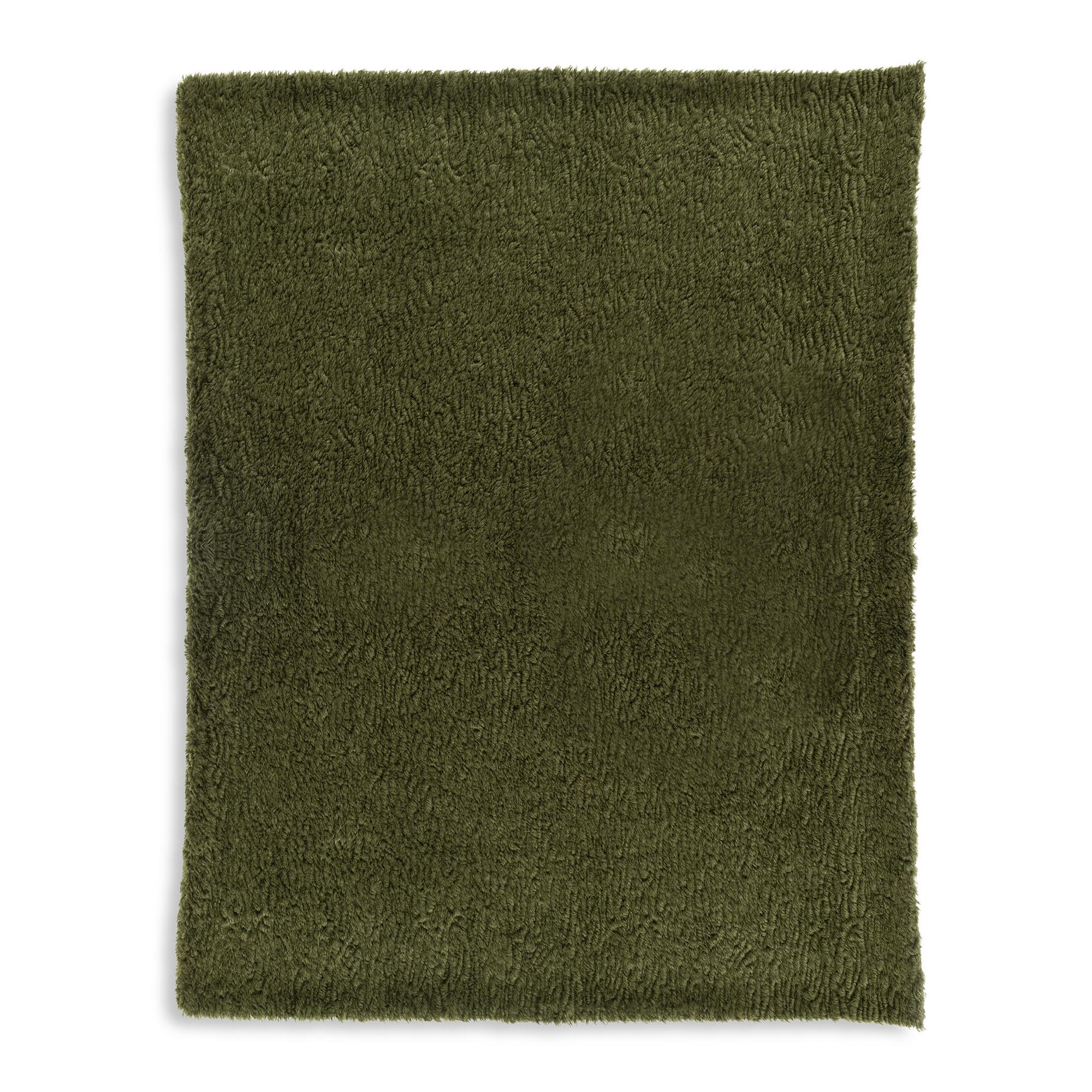 Habitat Moss green shearling Throw 125x150 thumbnail 4