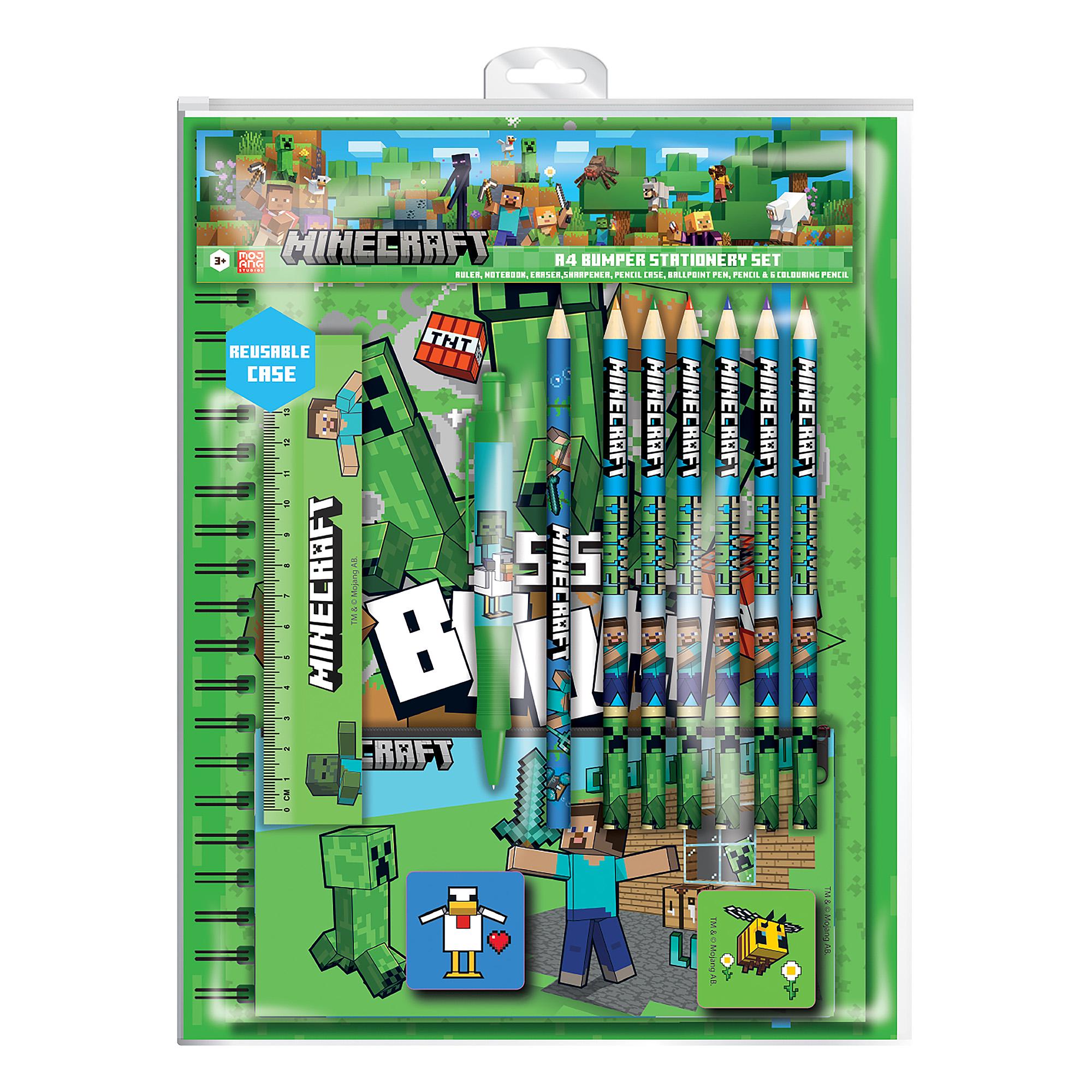 Minecraft Stationery Set