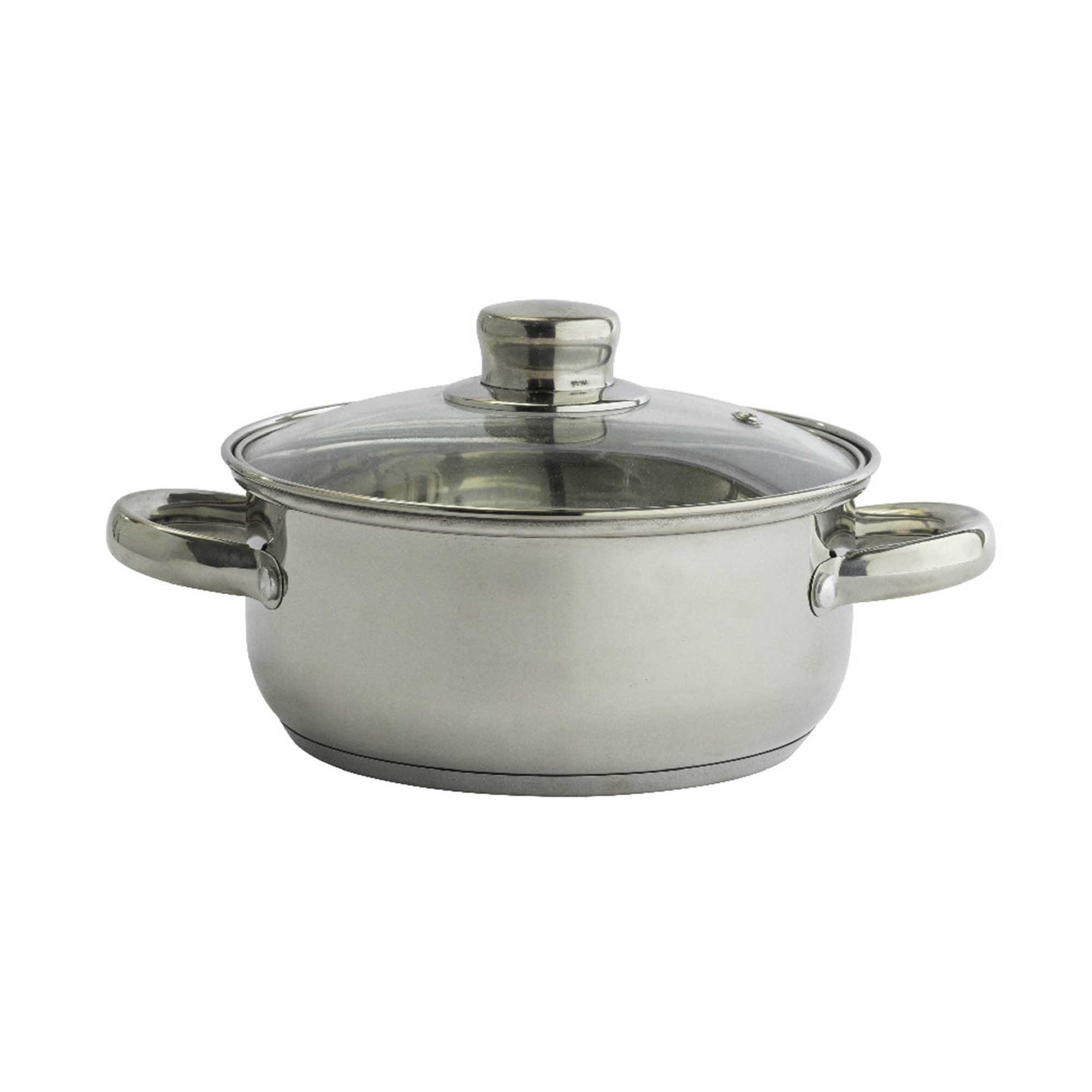 Sainsbury's Home 18cm 3 Tier Stainless Steel Steamer thumbnail 2