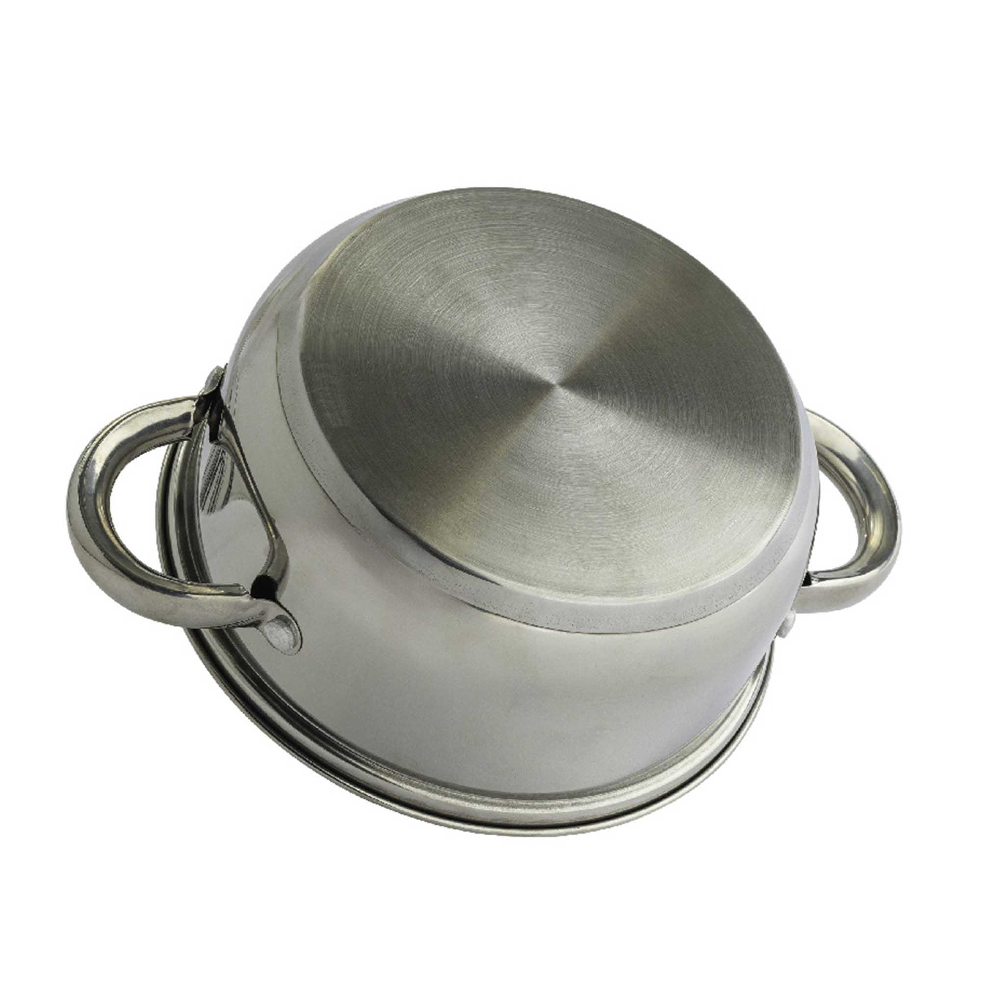 Sainsbury's Home 18cm 3 Tier Stainless Steel Steamer thumbnail 4