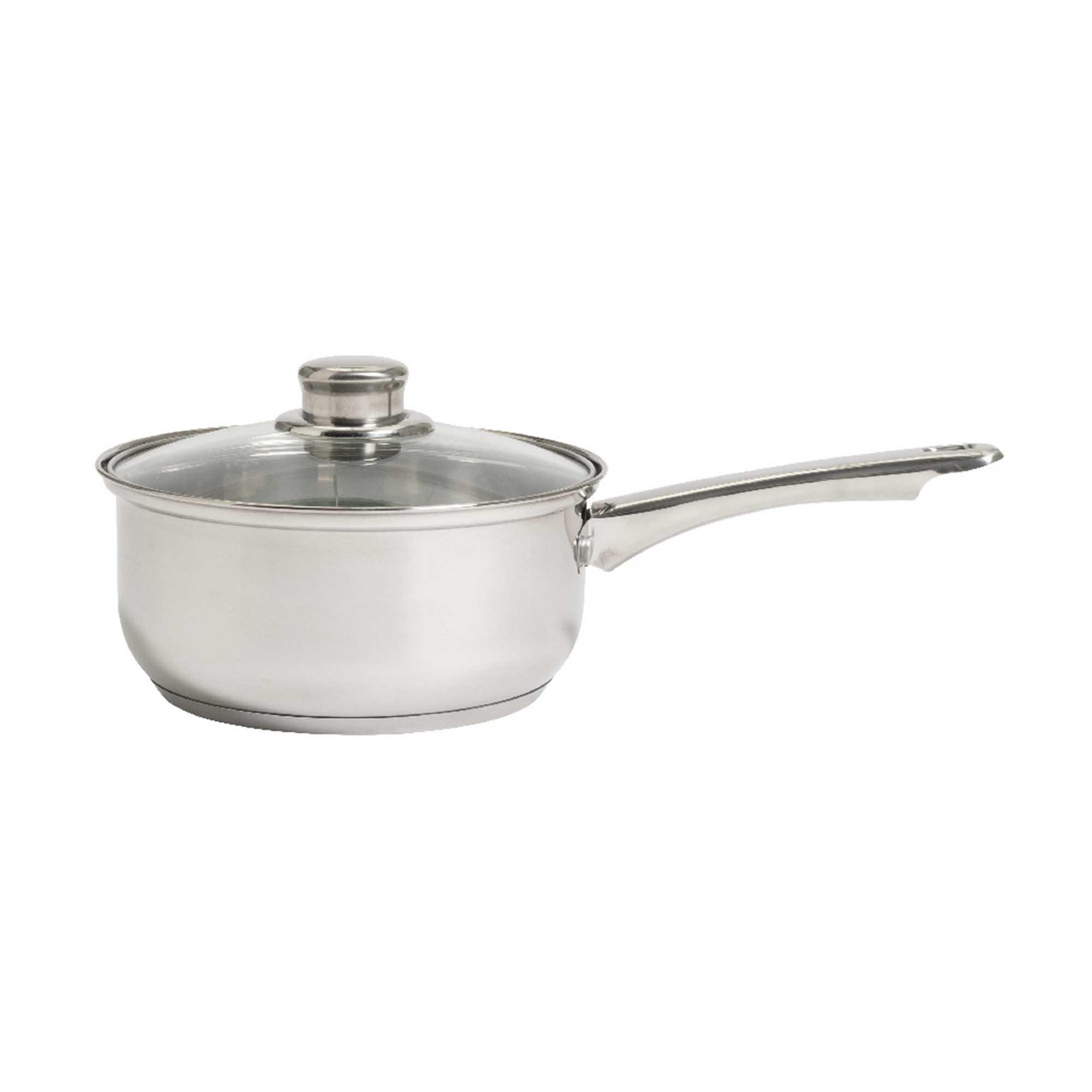 Sainsbury's Home Stainless Steel 3 Piece Saucepan Set thumbnail 2