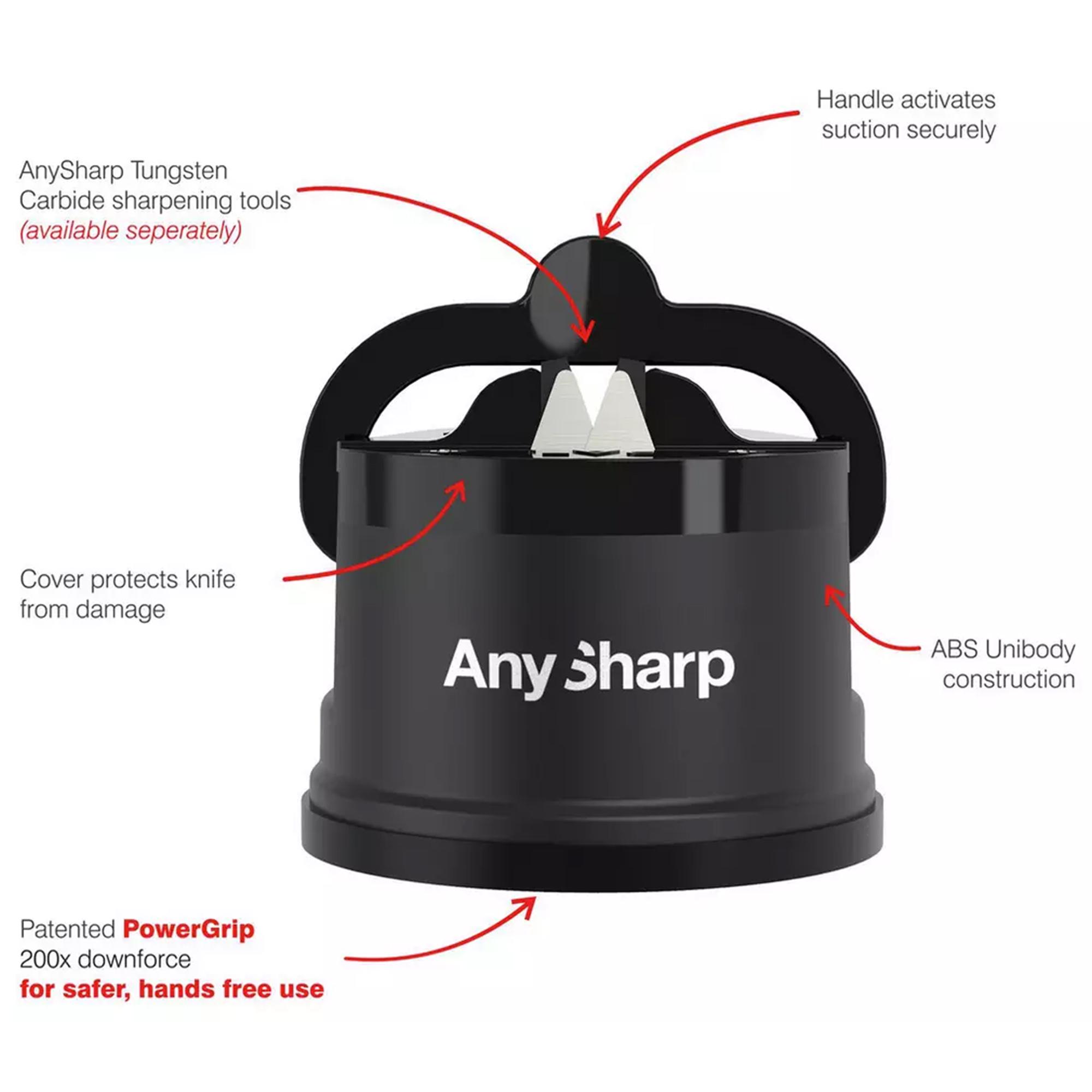 Anysharp Knife Sharpener - Black thumbnail 5