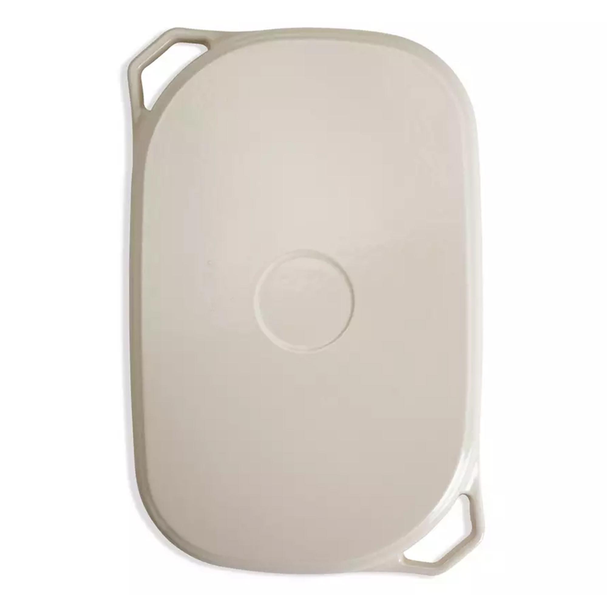 Habitat Large Cast Iron Grill Pan - Cream thumbnail 4