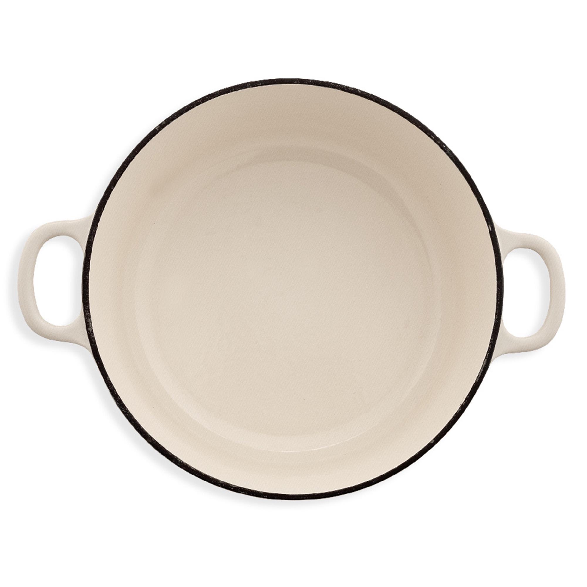 Habitat 3.3 Litre Cast Iron Casserole Dish - Cream thumbnail 3