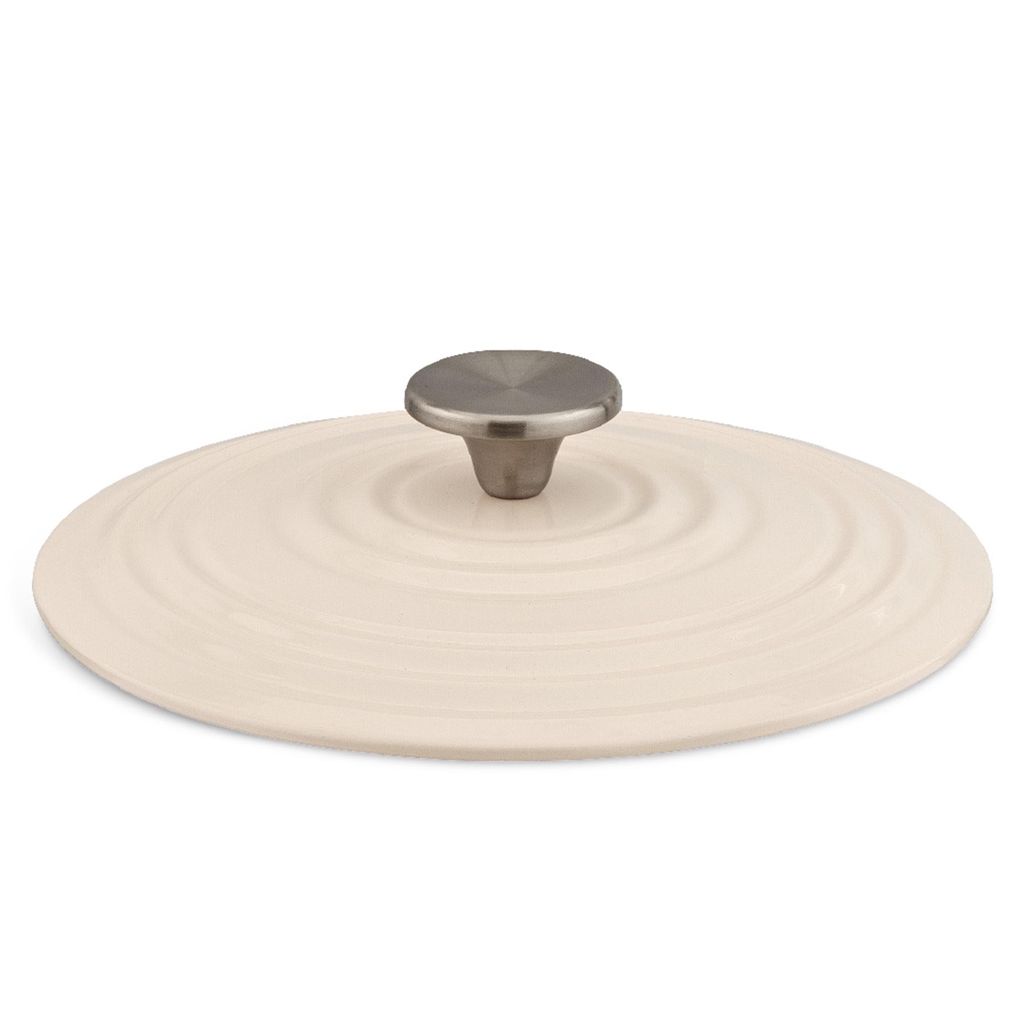 Habitat 3.3 Litre Cast Iron Casserole Dish - Cream thumbnail 4
