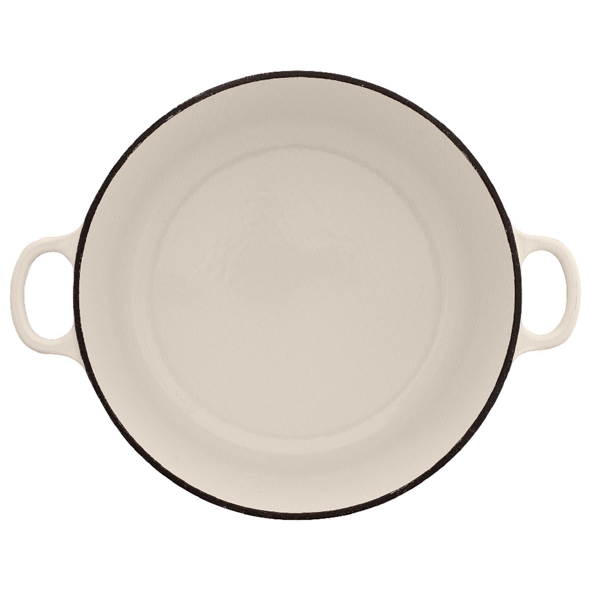 Habitat 5.3 Litre Cast Iron Casserole Dish - Cream thumbnail 3