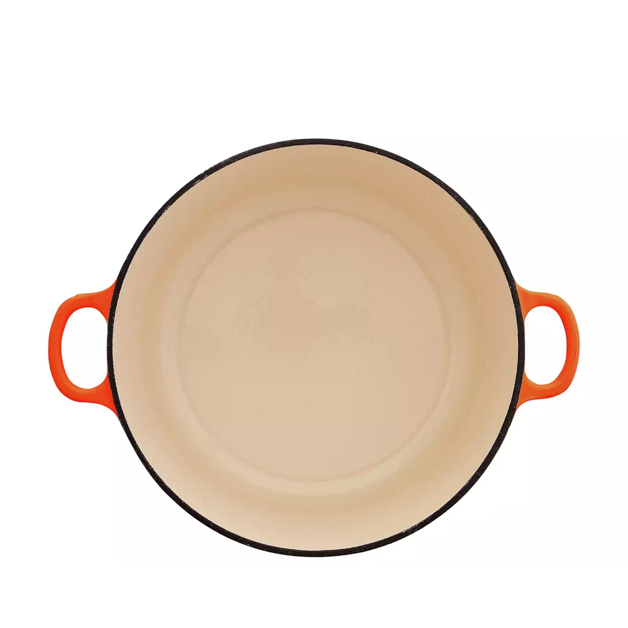 Habitat 5.3 Litre Cast Iron Casserole Dish - Orange thumbnail 2