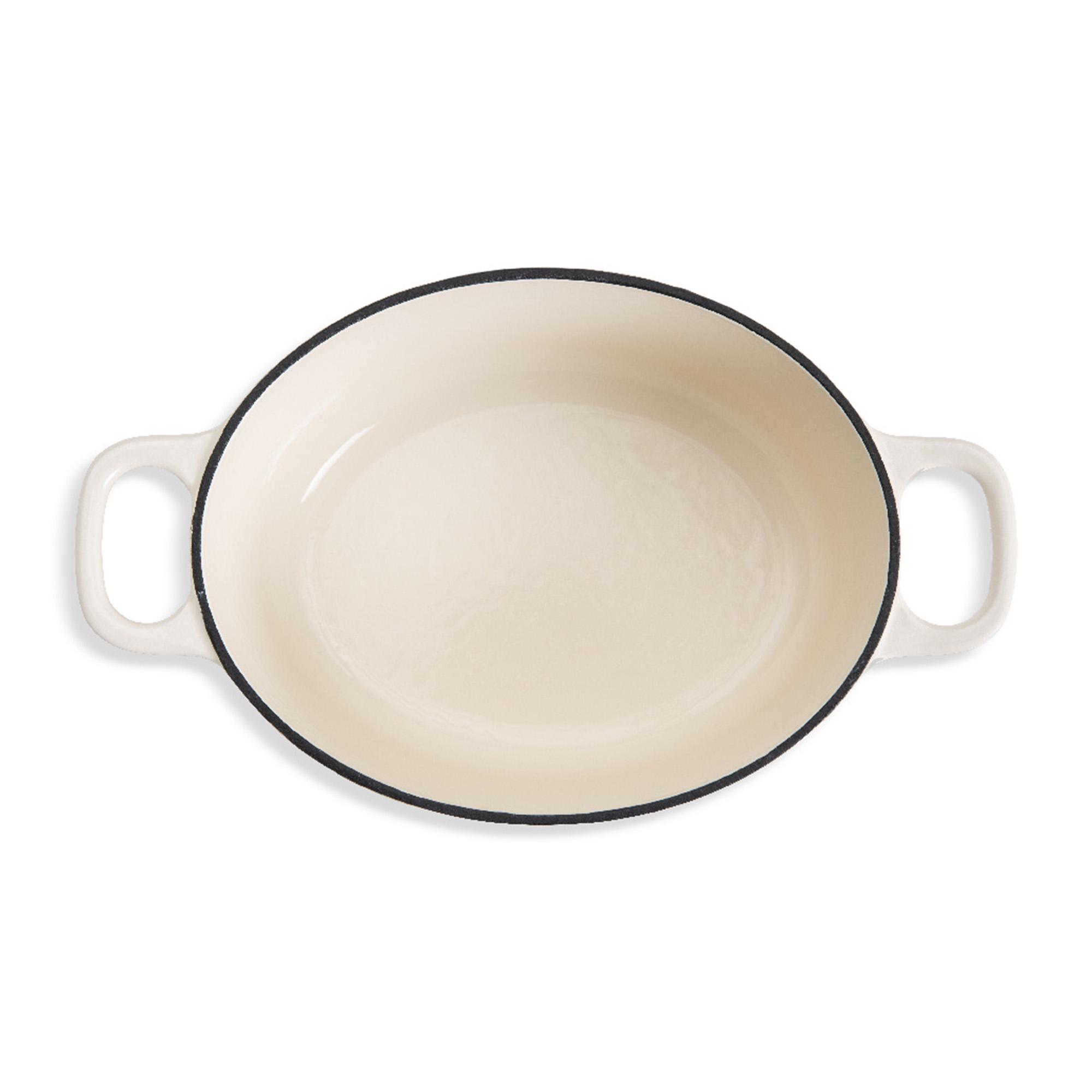Habitat 4.7 Litre Cast Iron Casserole Dish - Cream thumbnail 2