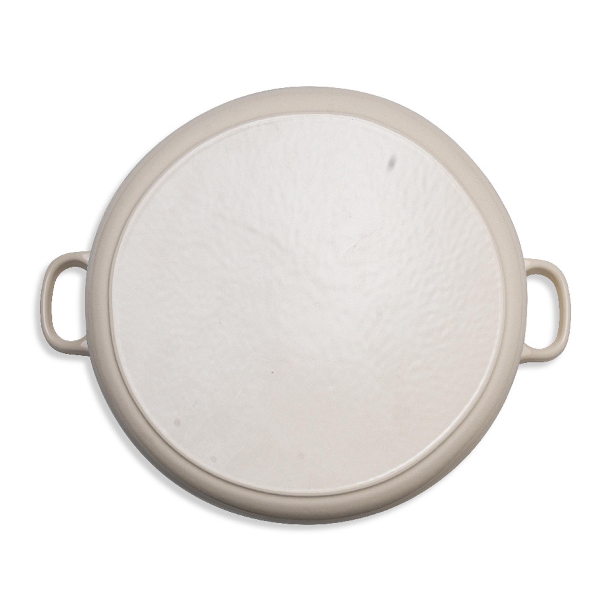Habitat 4.7 Litre Cast Iron Casserole Dish - Cream thumbnail 4