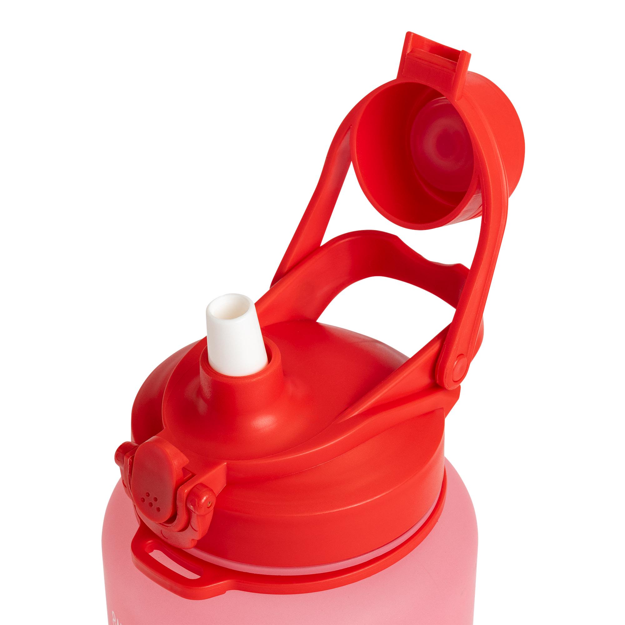 Sainsbury's Home Red Pink Ombre Tracker Bottle - 2.2L thumbnail 3