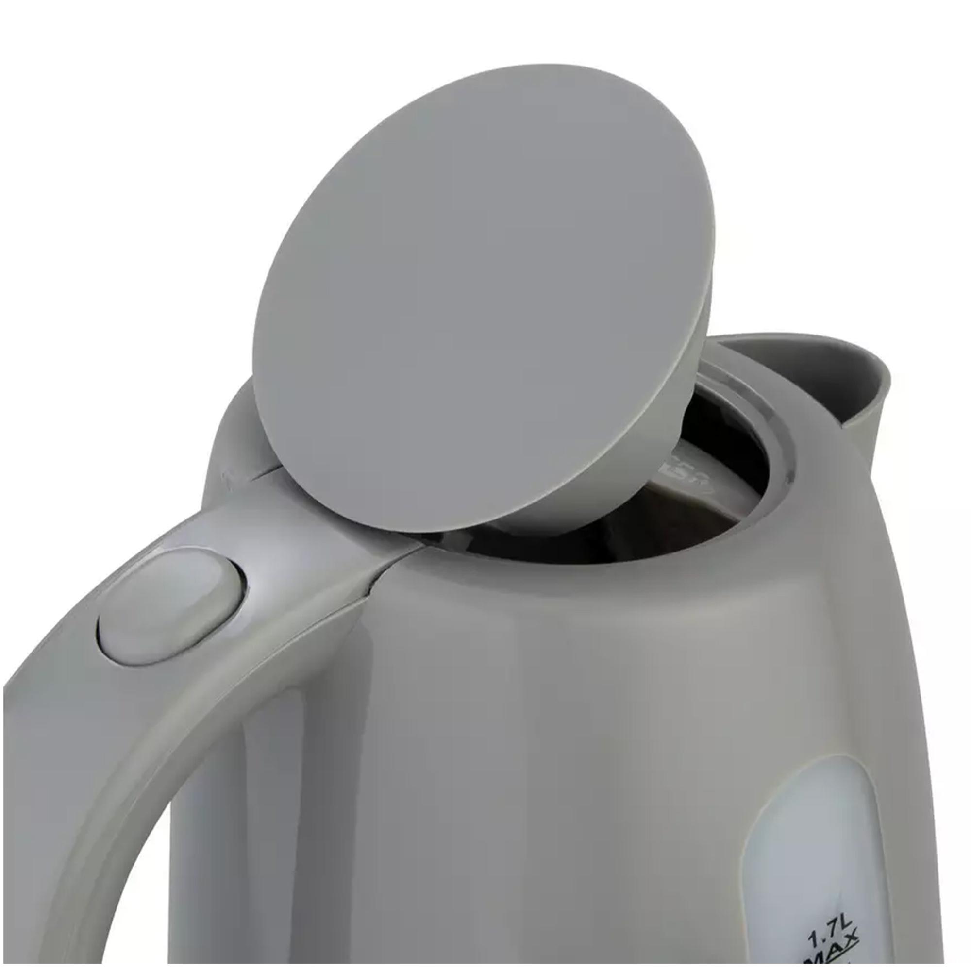 Cookworks Plastic Illuminated Kettle - Grey thumbnail 3