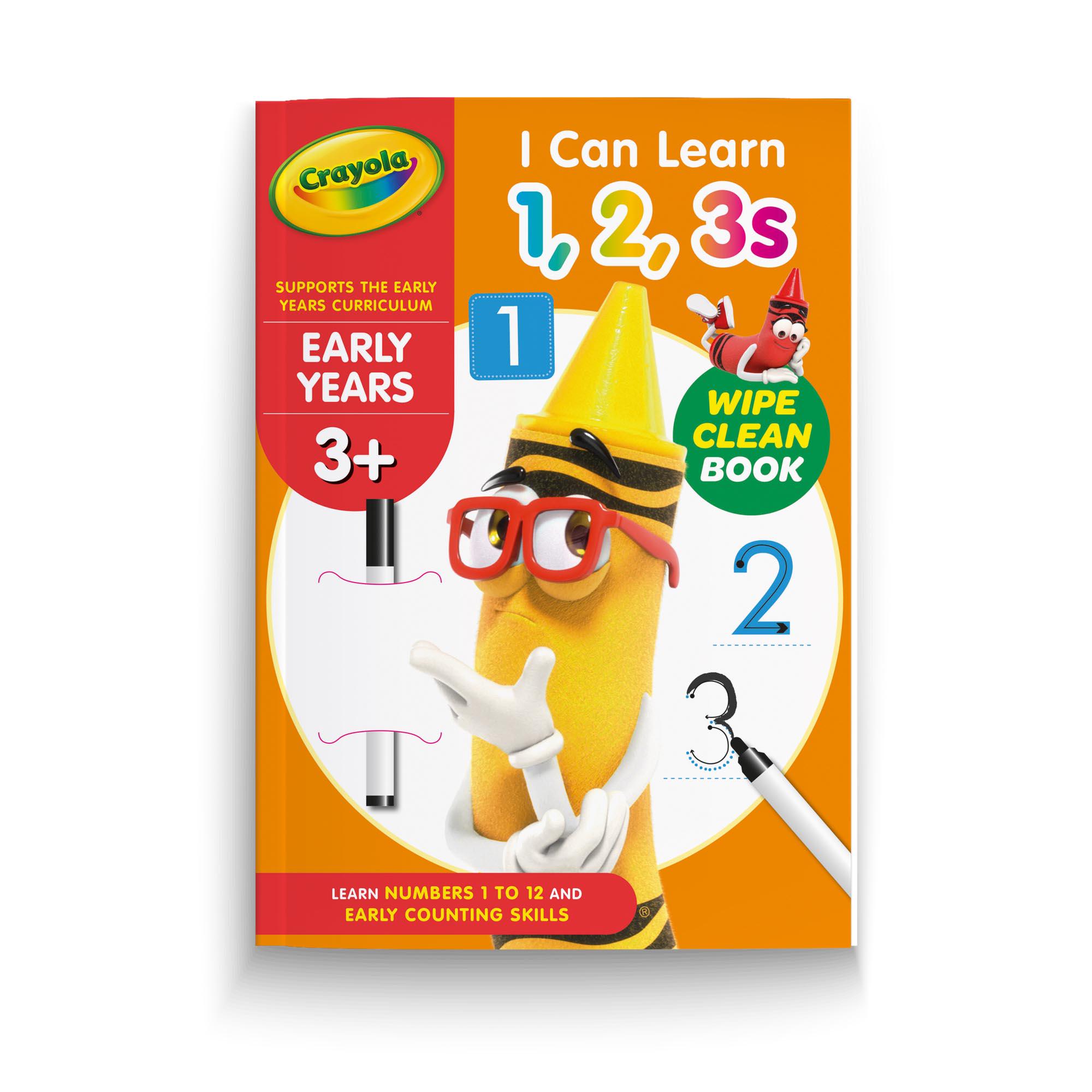 Crayola Wipe Clean Workbook 3+ Assortment thumbnail 2