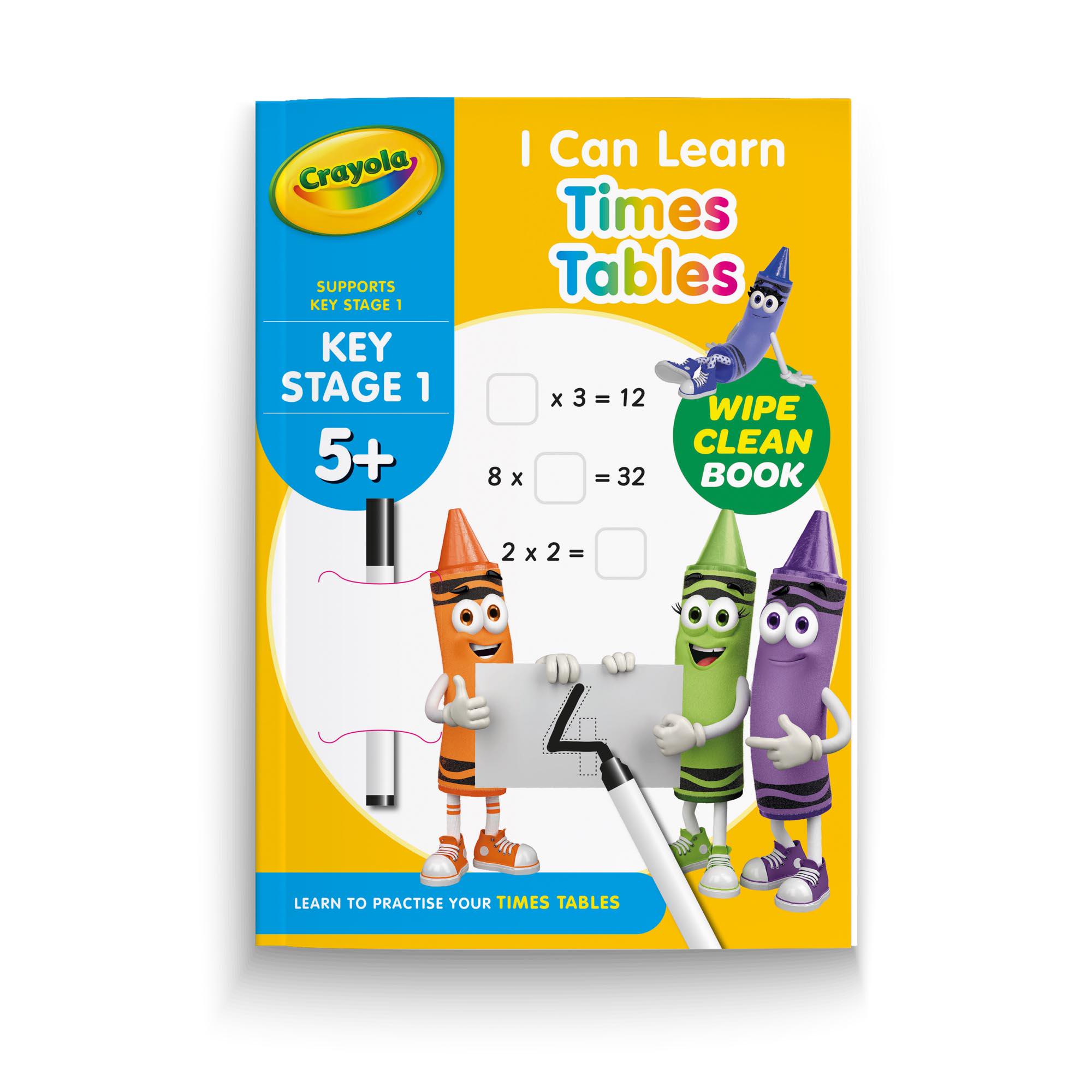 Crayola Wipe Clean Workbook 5+ Assortment thumbnail 2