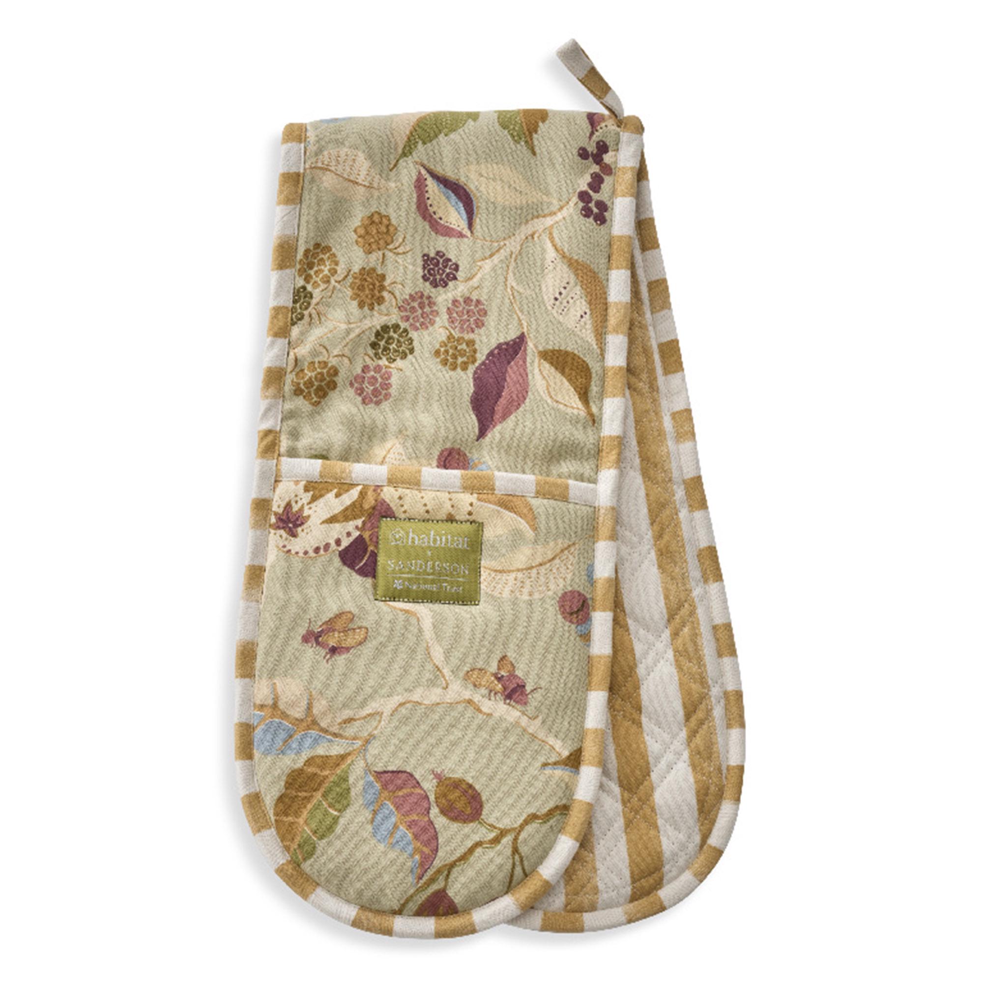 Habitat x Sanderson & National Trust Double Oven Gloves