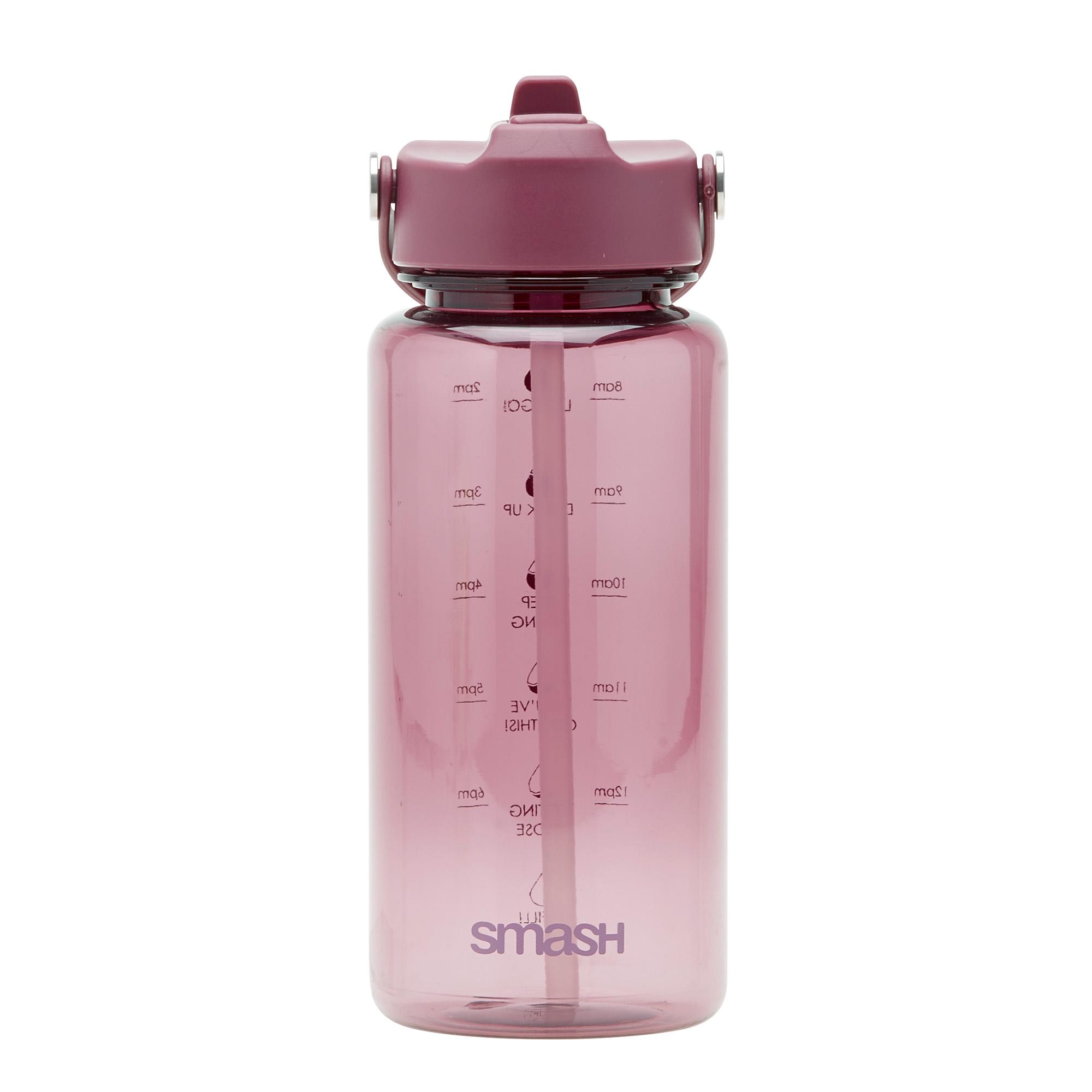 Smash Burgundy Tracker Bottle - 800ml