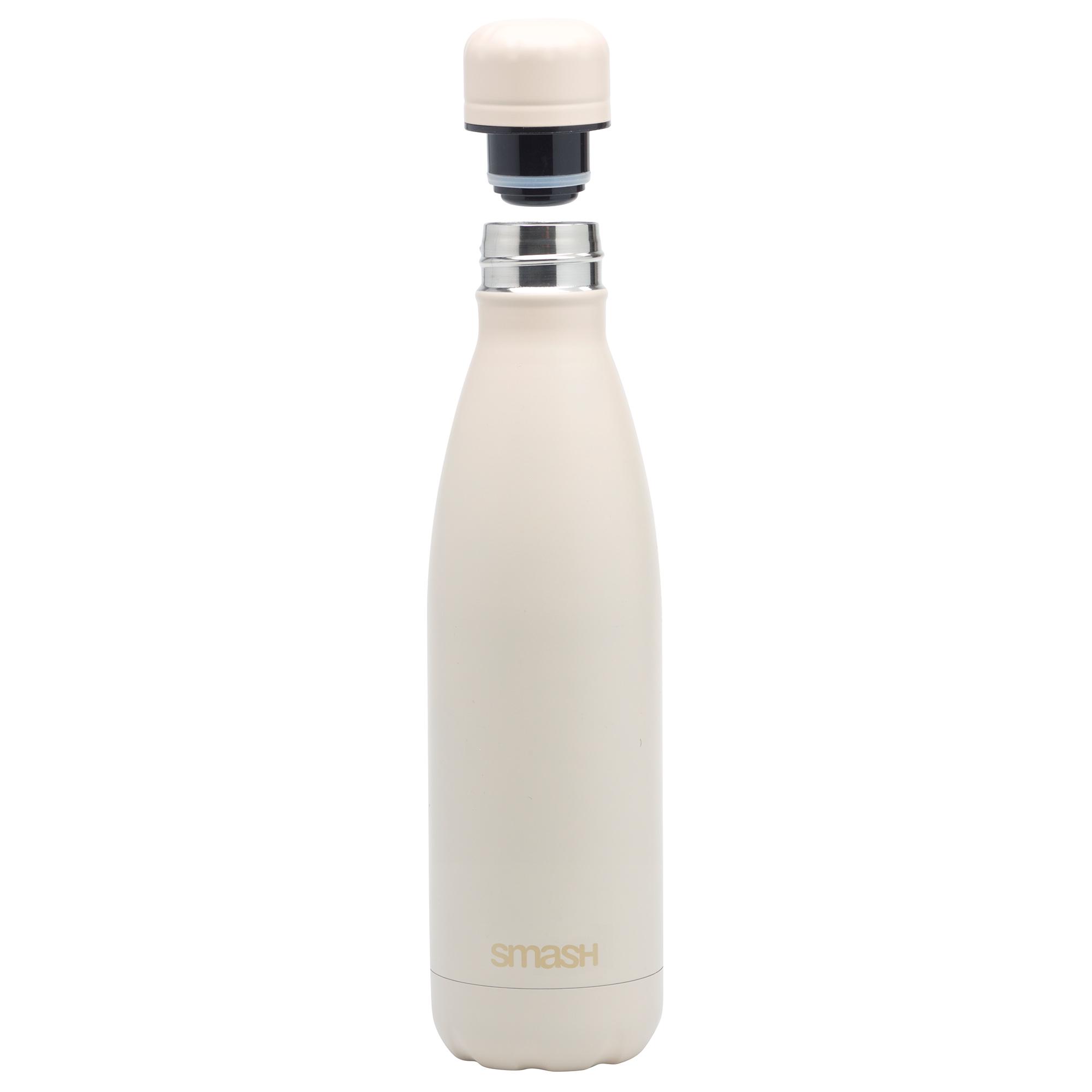 Smash Beige Stainless Steel Bottle - 500ml thumbnail 2