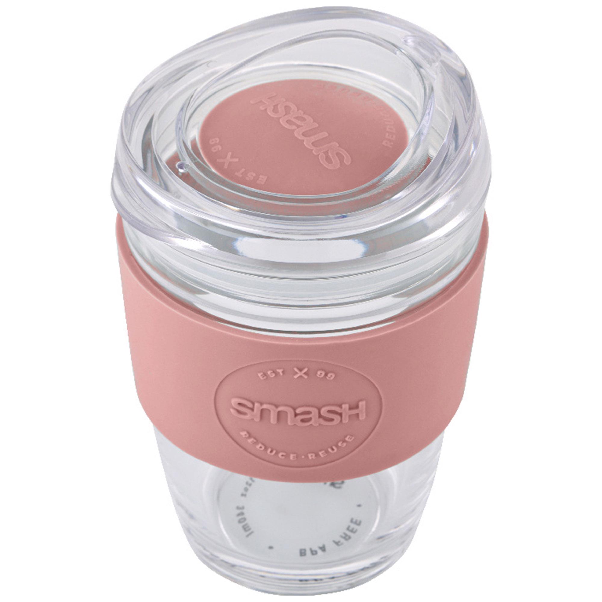 Smash Glass Coffee Cup - Pink thumbnail 2