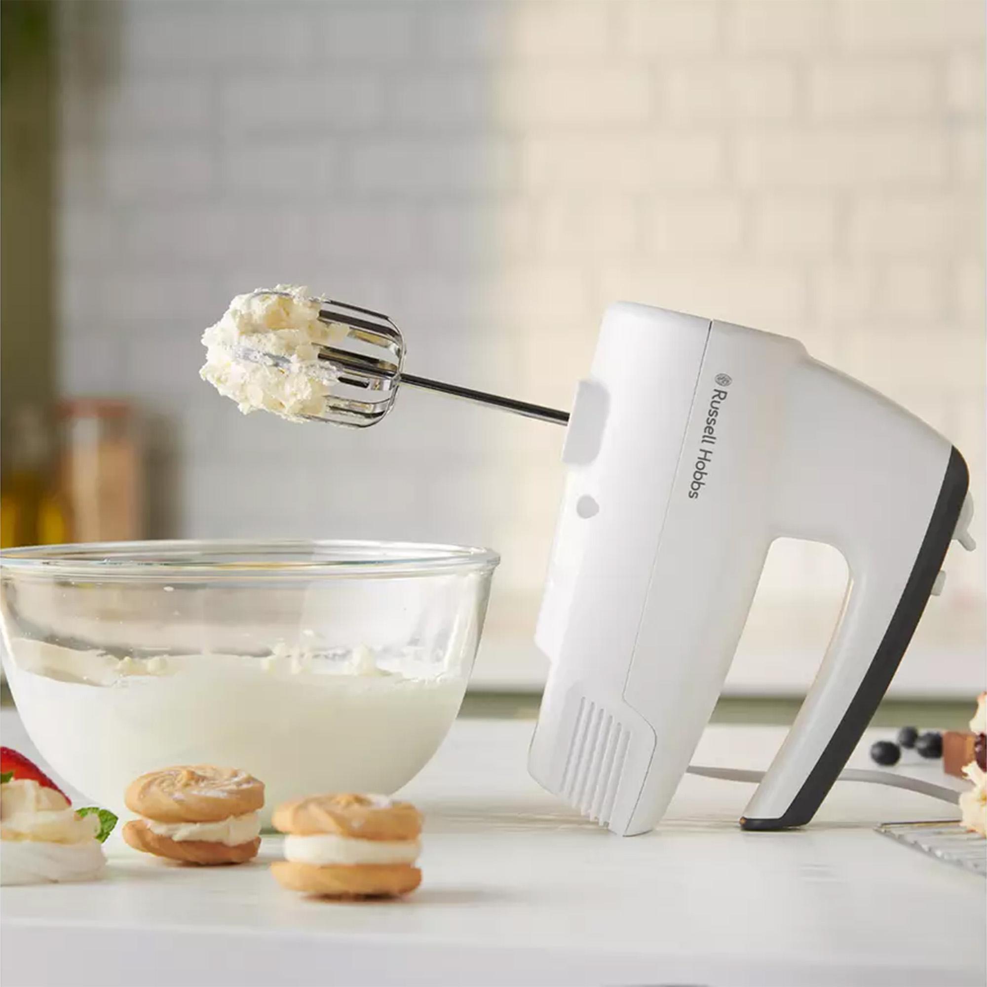 Russell Hobbs Go Create White Electric Hand Mixer 27520 thumbnail 2