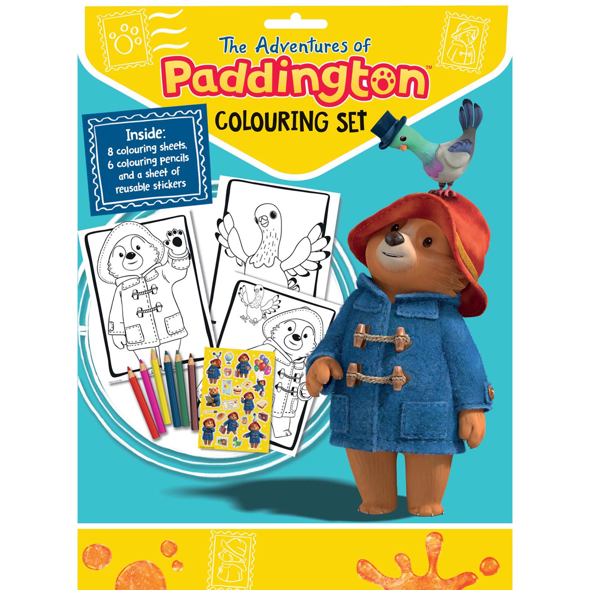 Paddington Bear Colouring Set