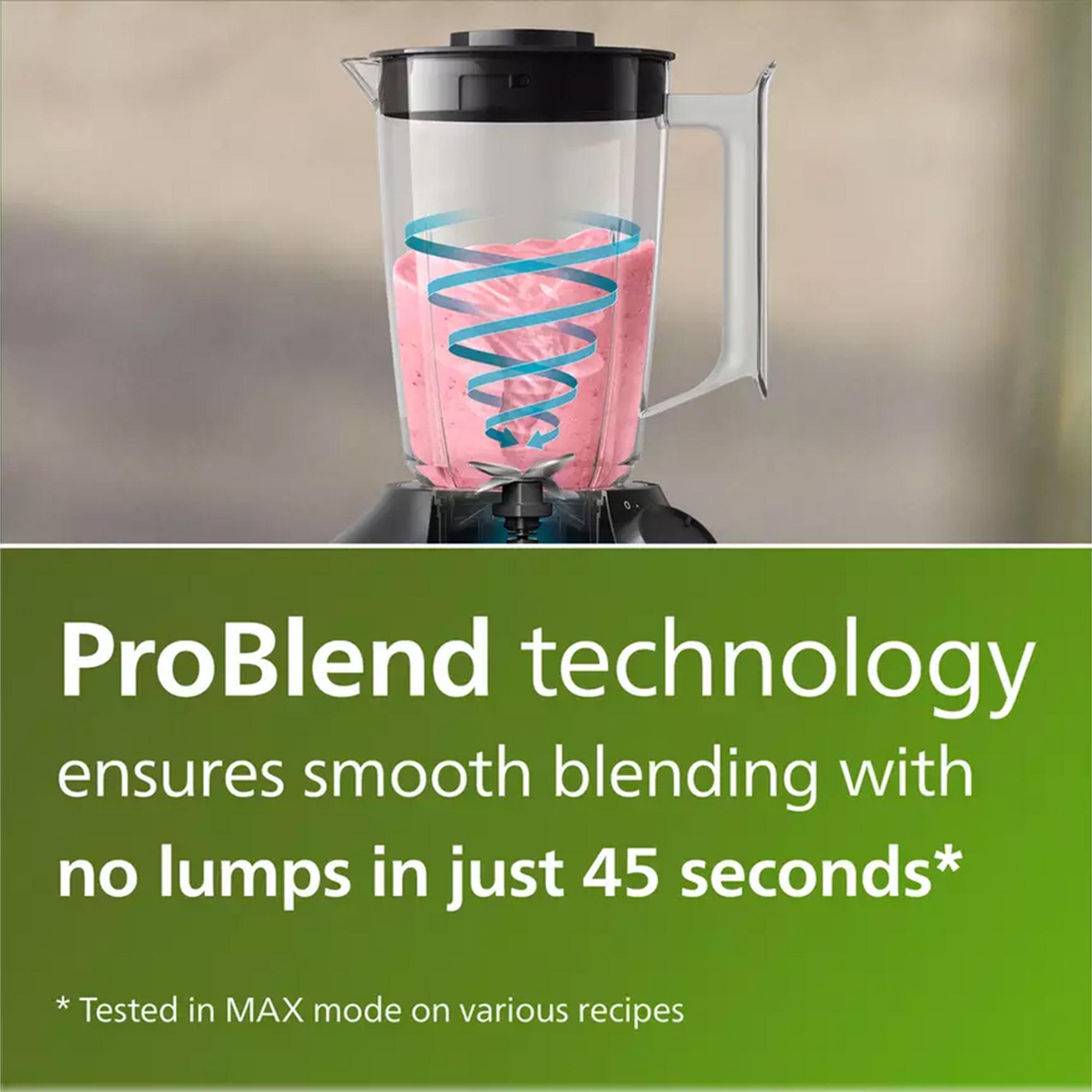 Philips HR2041/01 ProBlend 1.9L Plastic Jug Blender thumbnail 3